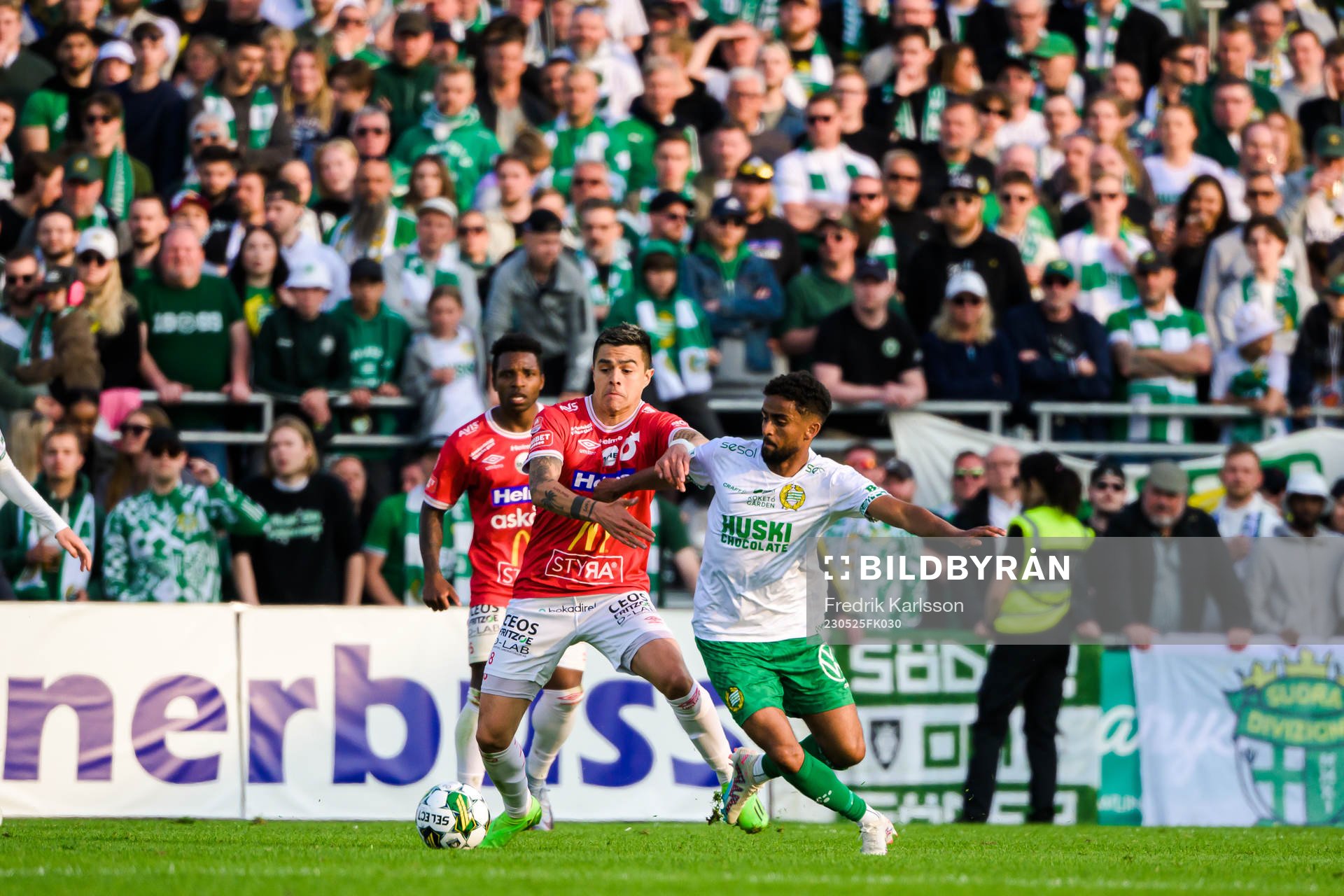 Degerfors Diego De Jesus Campos Ballestero och Hammarbys