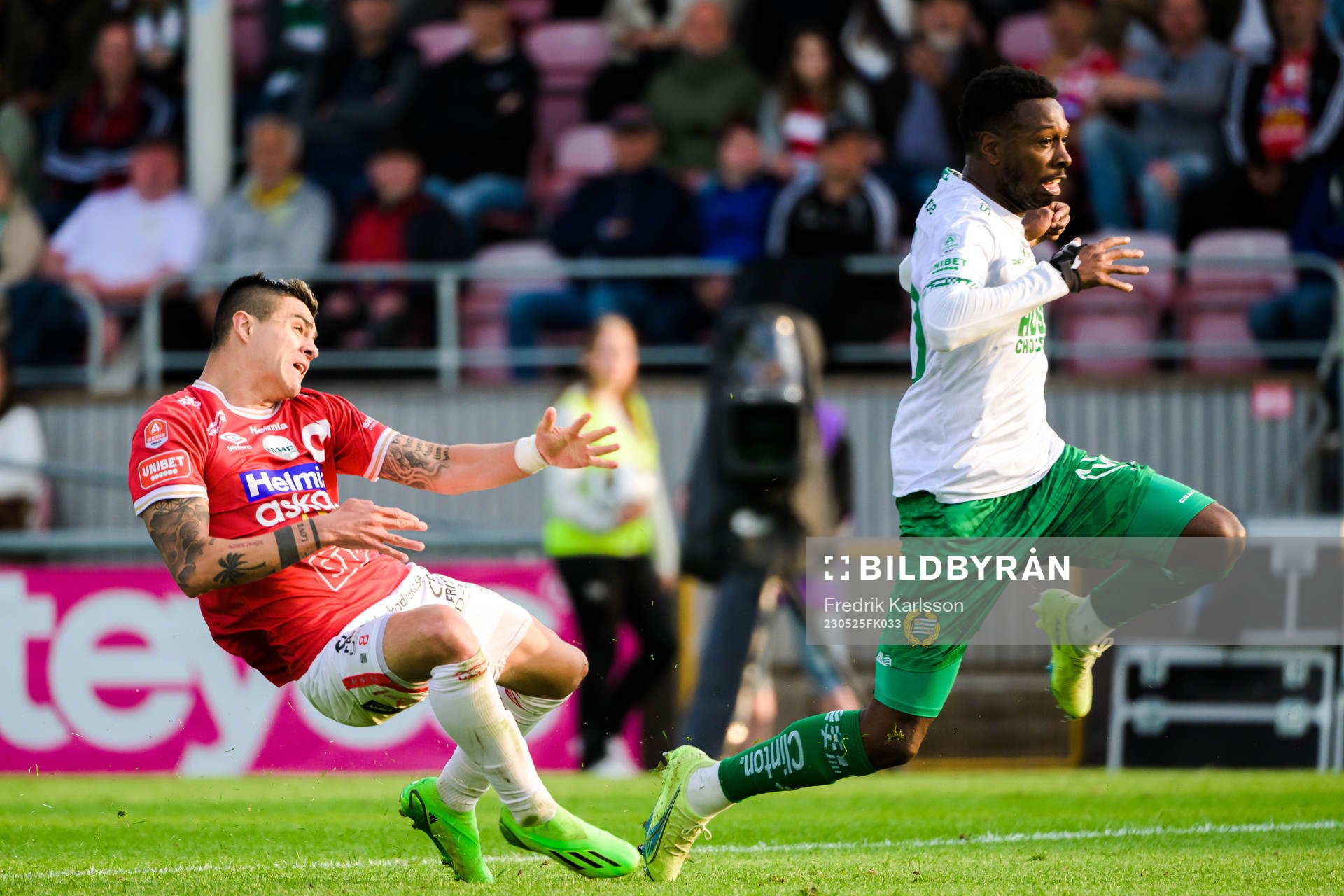 Degerfors Diego De Jesus Campos Ballestero och Hammarbys