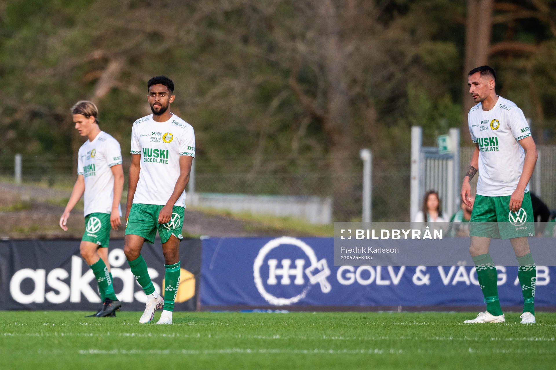 Hammarbys spelare deppar