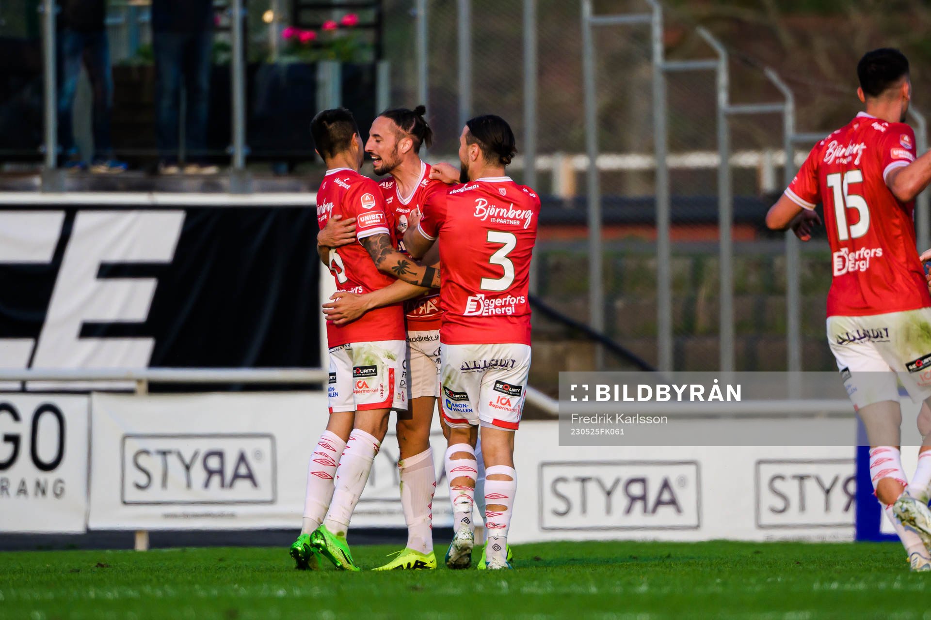 Degerfors Dijan Vukojevic jublar