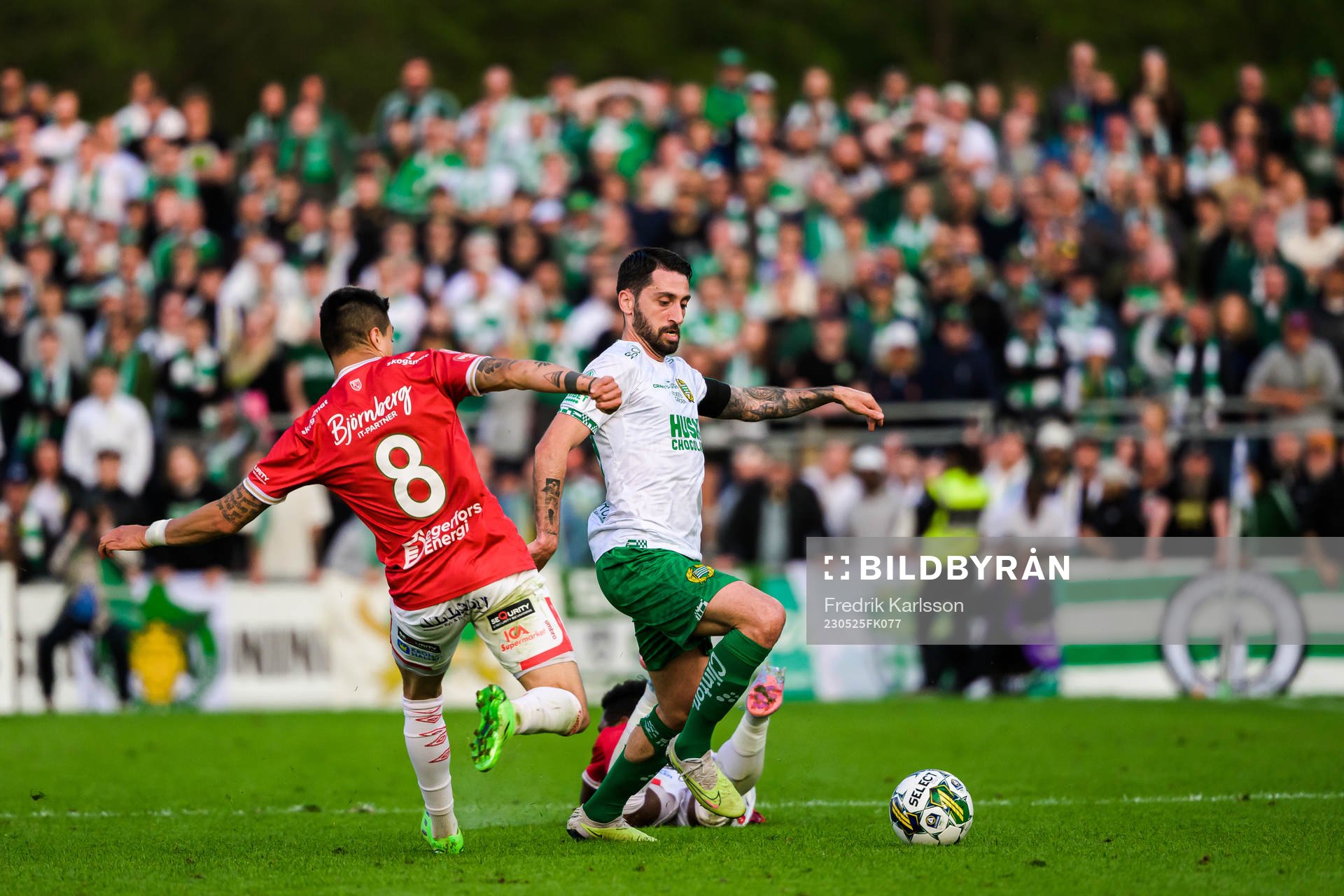 Degerfors Diego De Jesus Campos Ballestero och Hammarbys