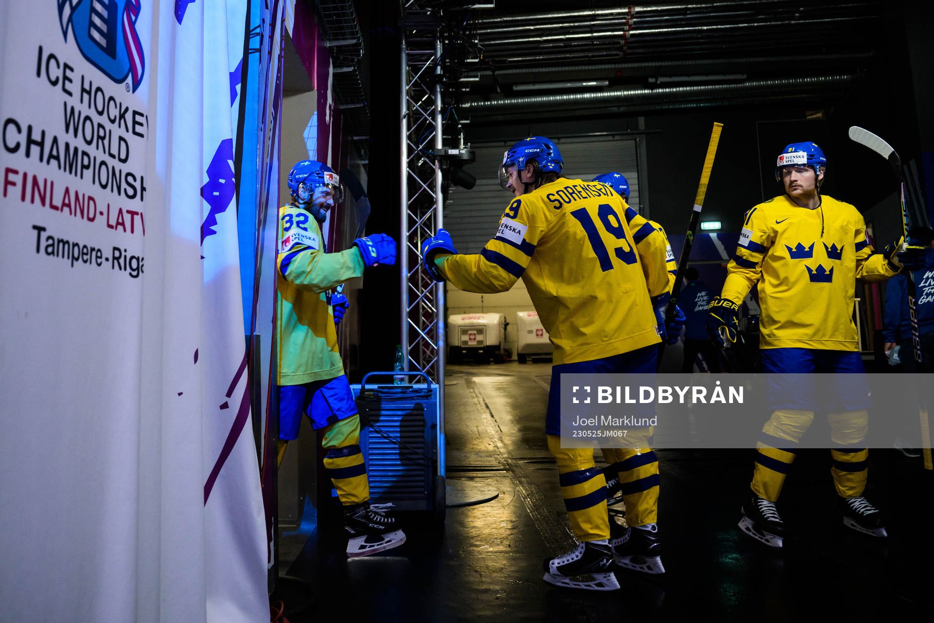 Lukas Bengtsson, Marcus Sörensen and Carl Grundström of