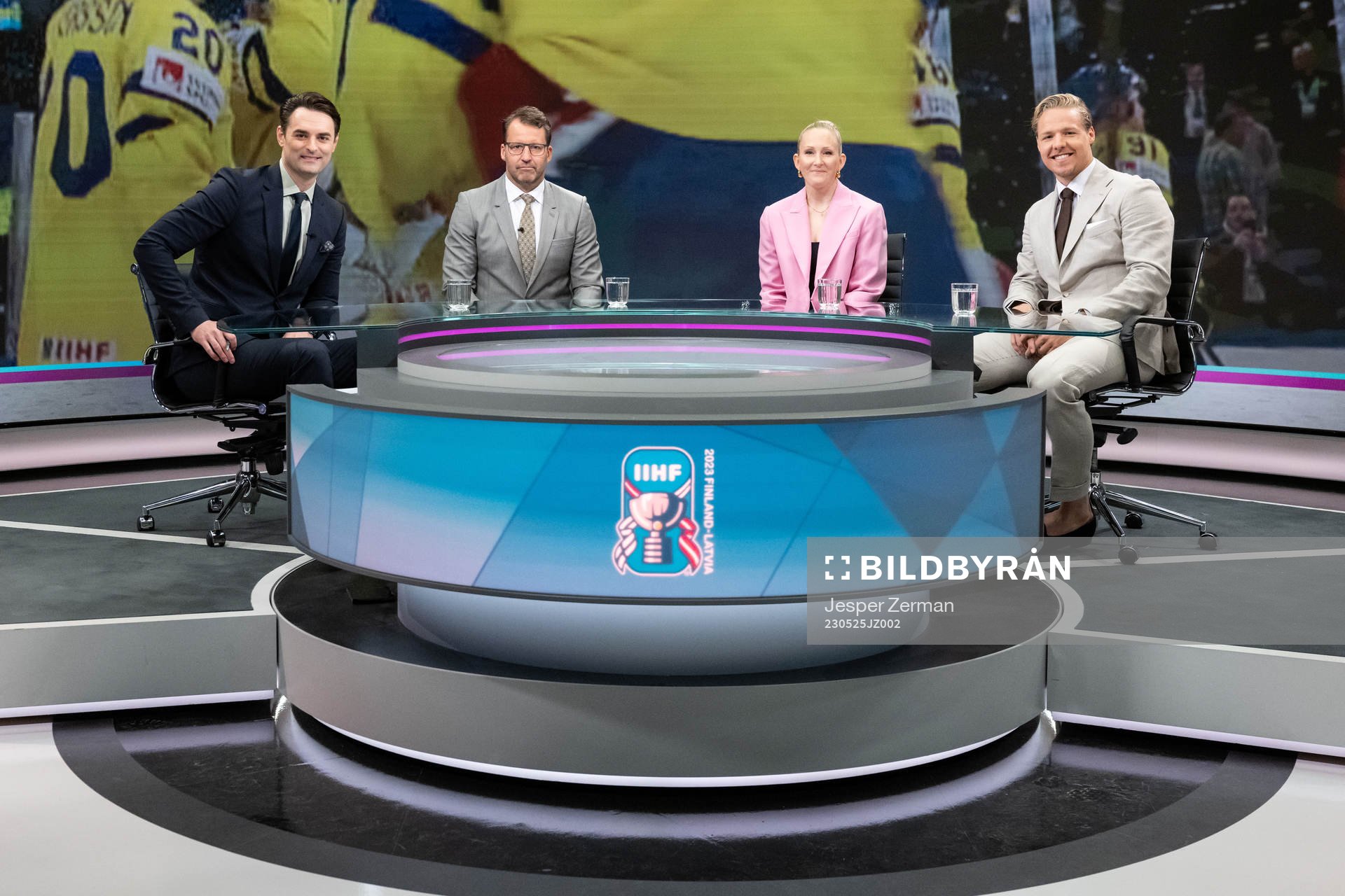 Dusan Umicevic, Mikael Renberg, Kim Martin Hasson och