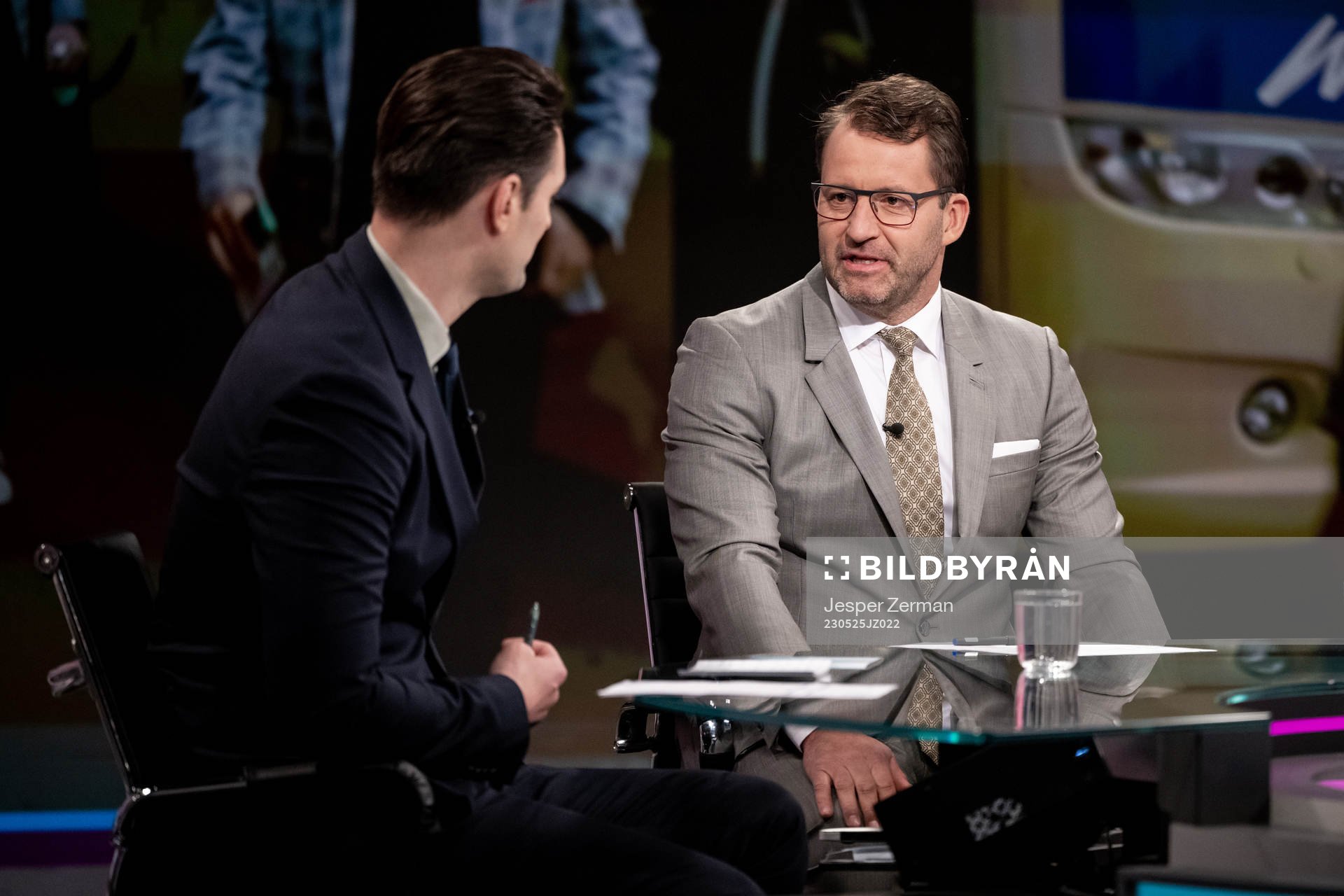 Dusam Umicevic och Mikael Renberg
