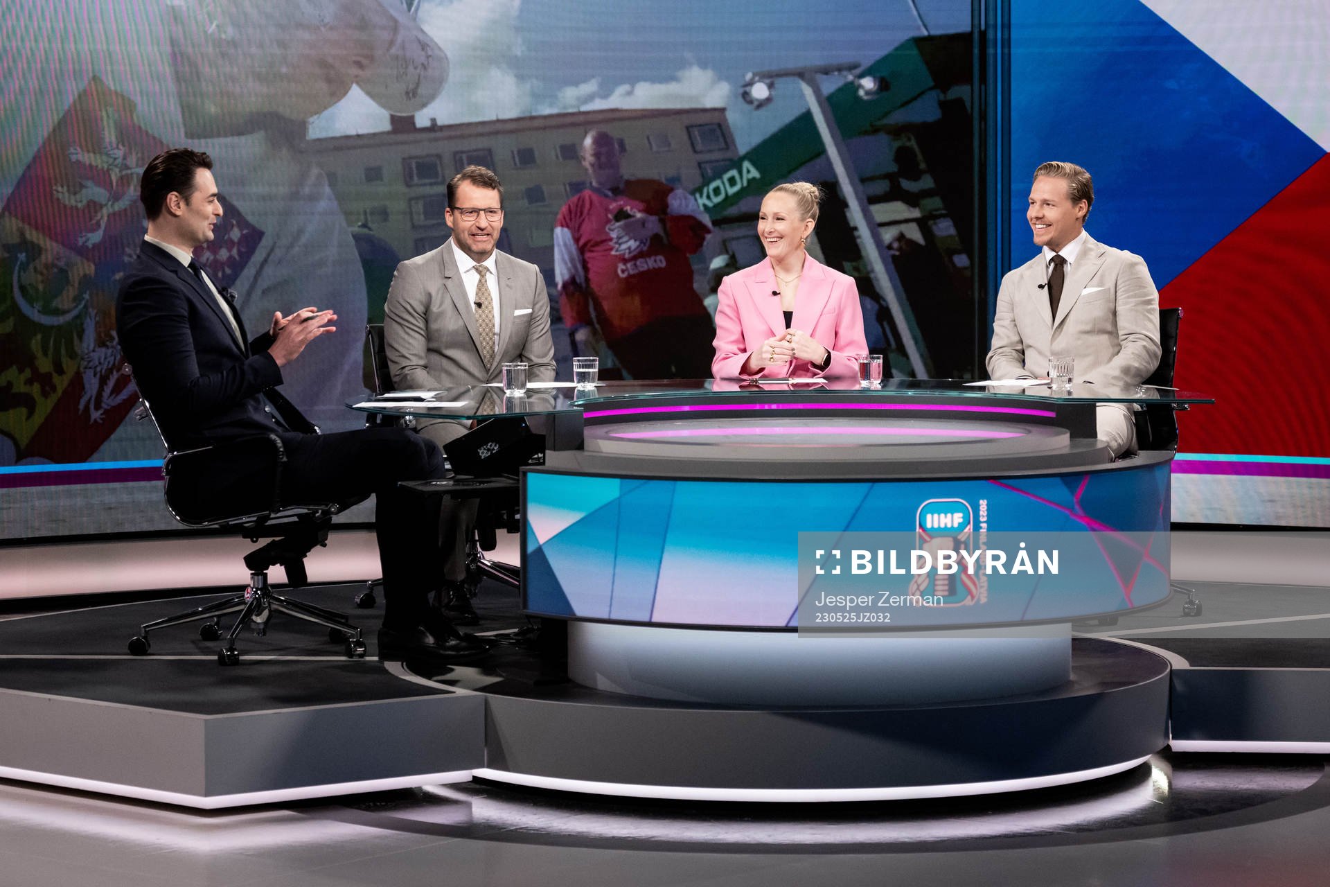 Dusan Umicevic, Mikael Renberg, Kim Martin Hasson och