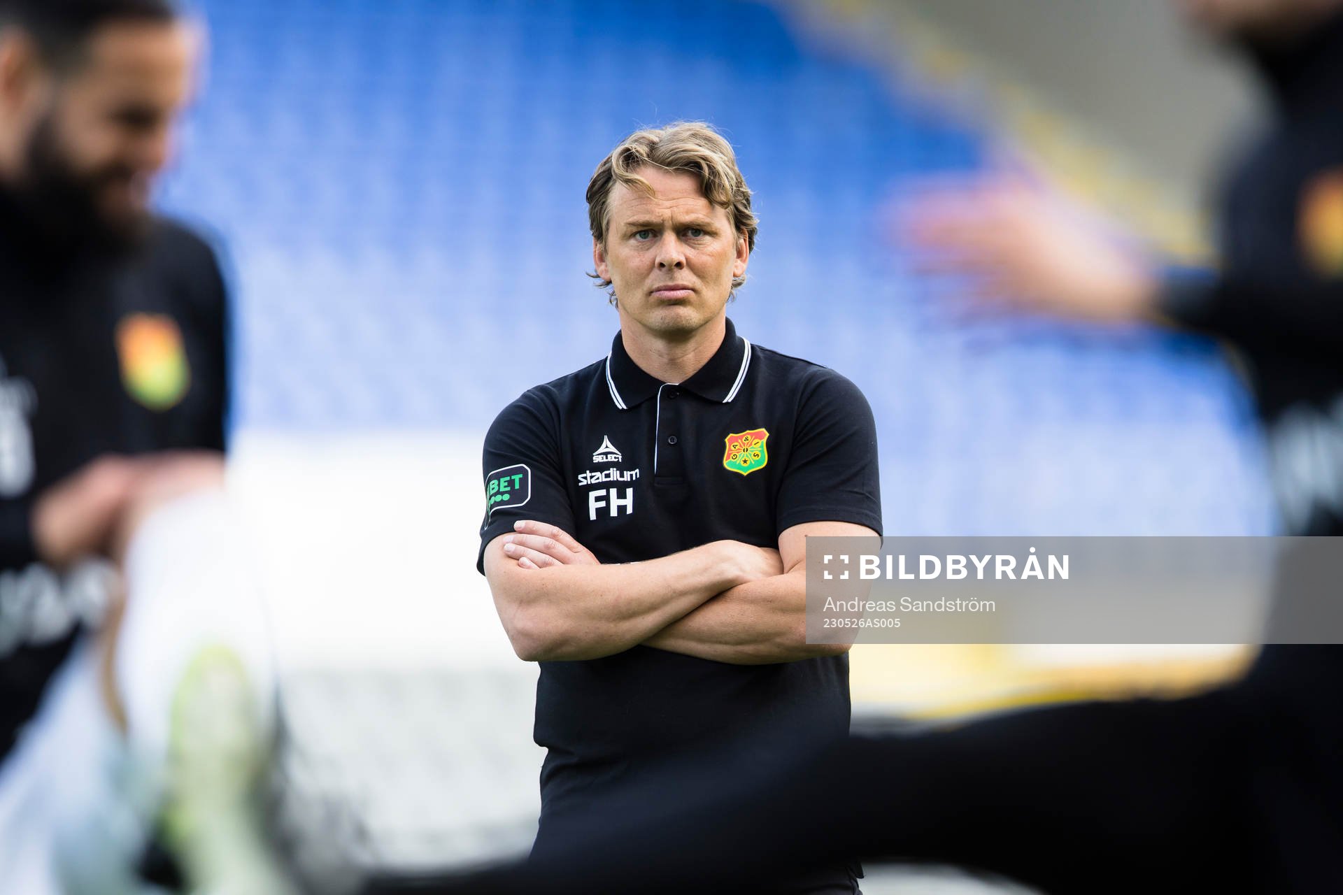GAIS tränare Fredrik Holmberg