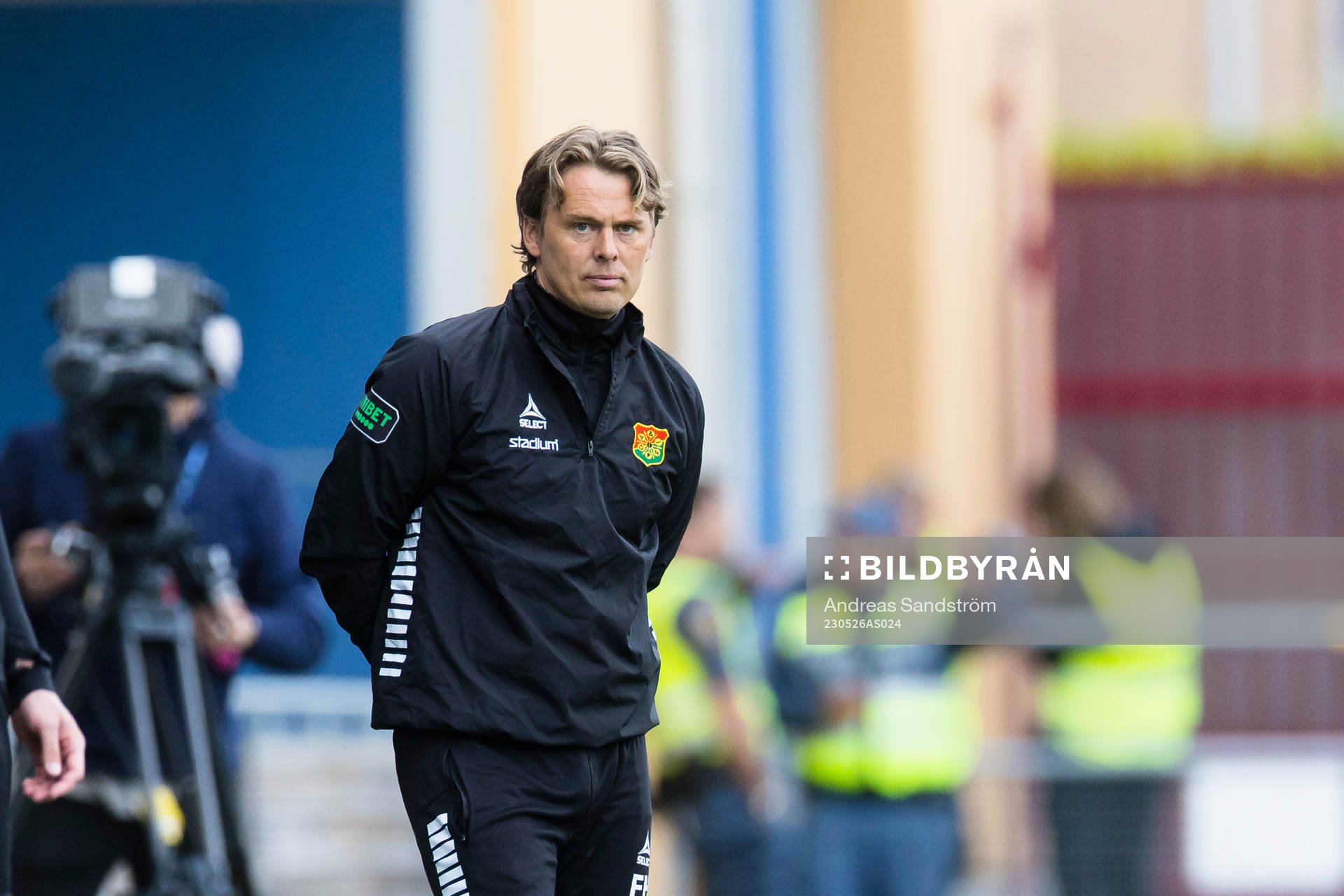 GAIS tränare Fredrik Holmberg