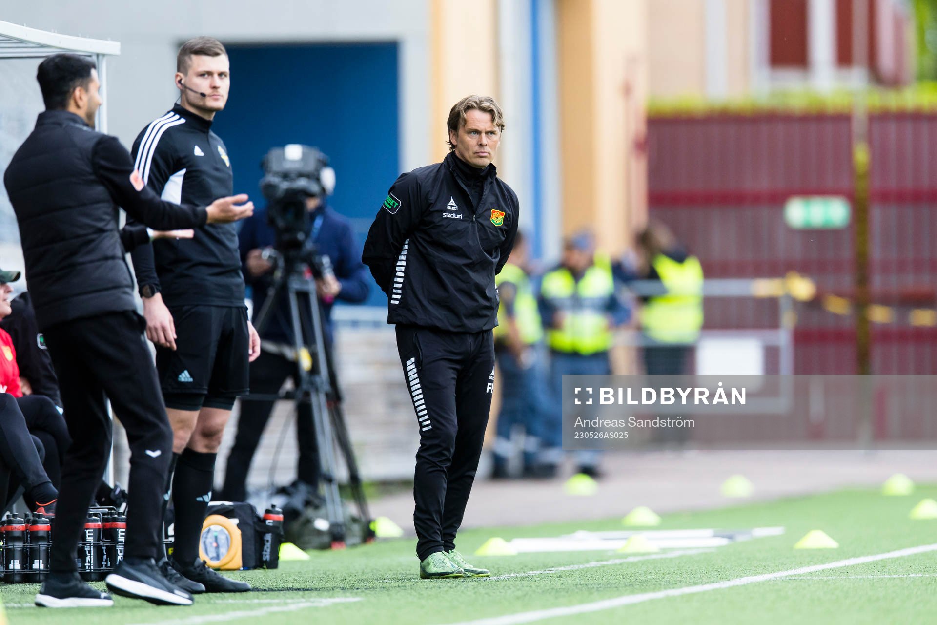 GAIS tränare Fredrik Holmberg