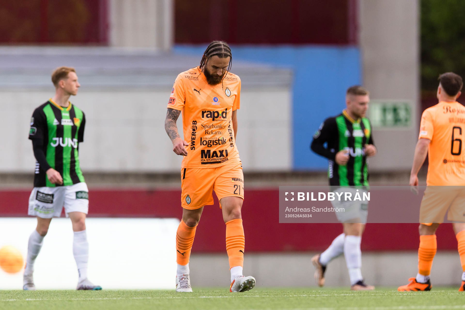 AFC Eskilstunas Ali Suljic deppar