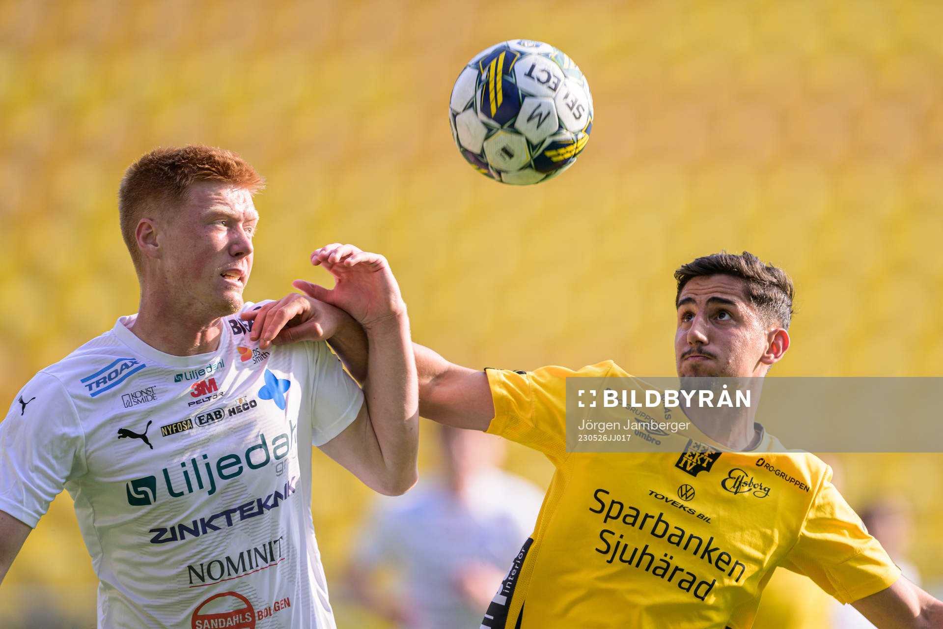 Värnamos Johan Kenneryd och Elfsborgs Arian Sawsani