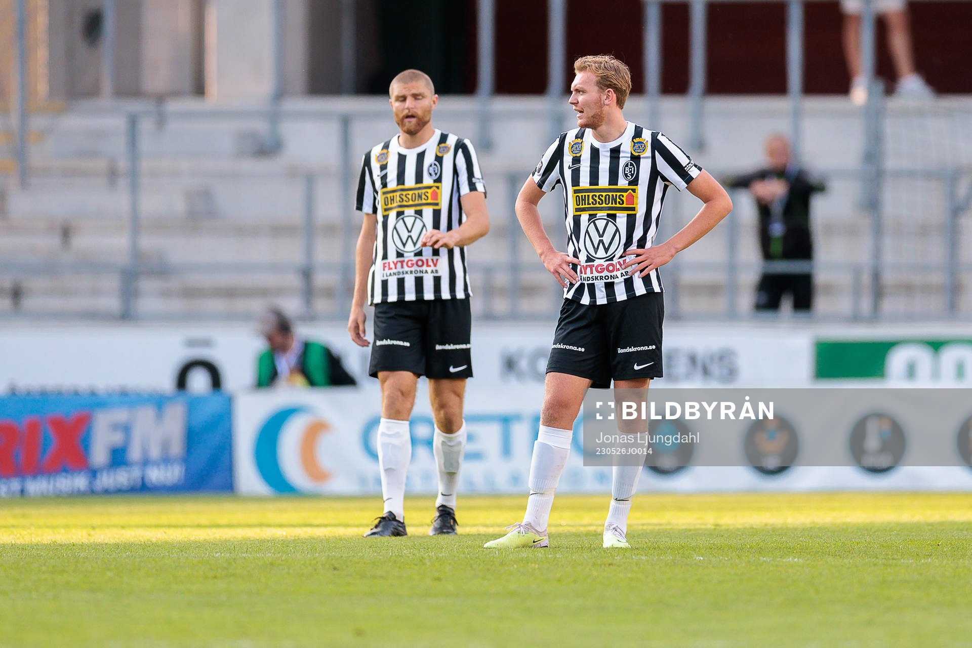 Landskronas spelare deppar