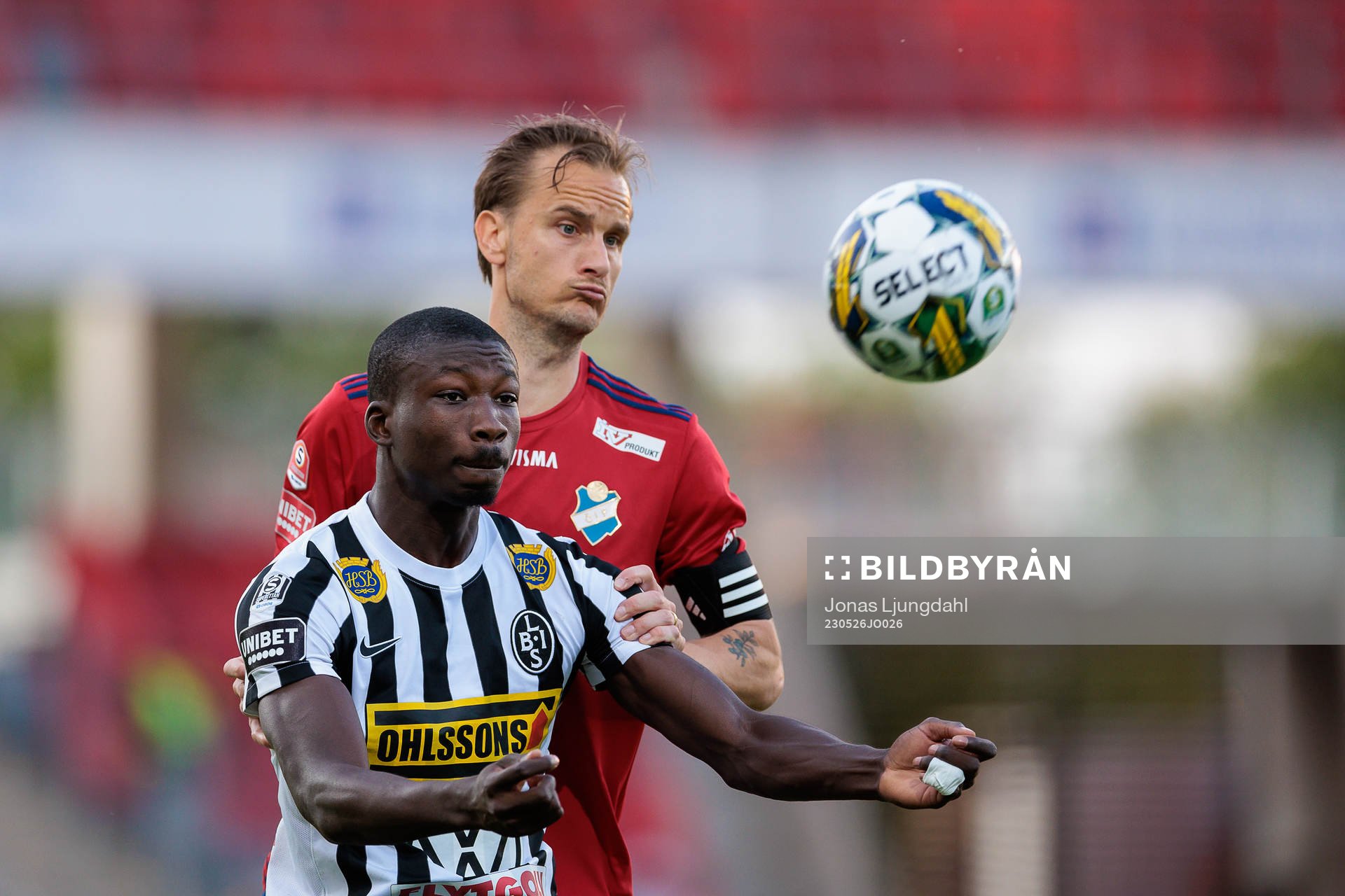 Landskronas Ousmane Diawara Östers Månz Berg
