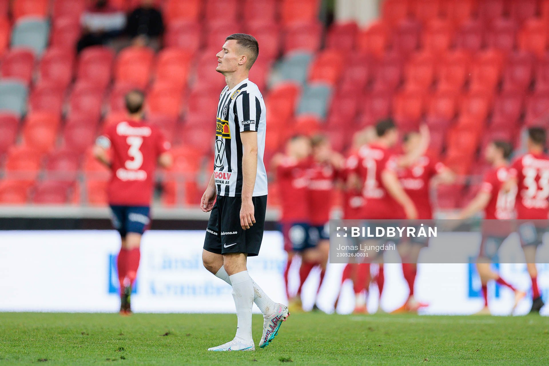 Landskronas Robin Dzabic deppar