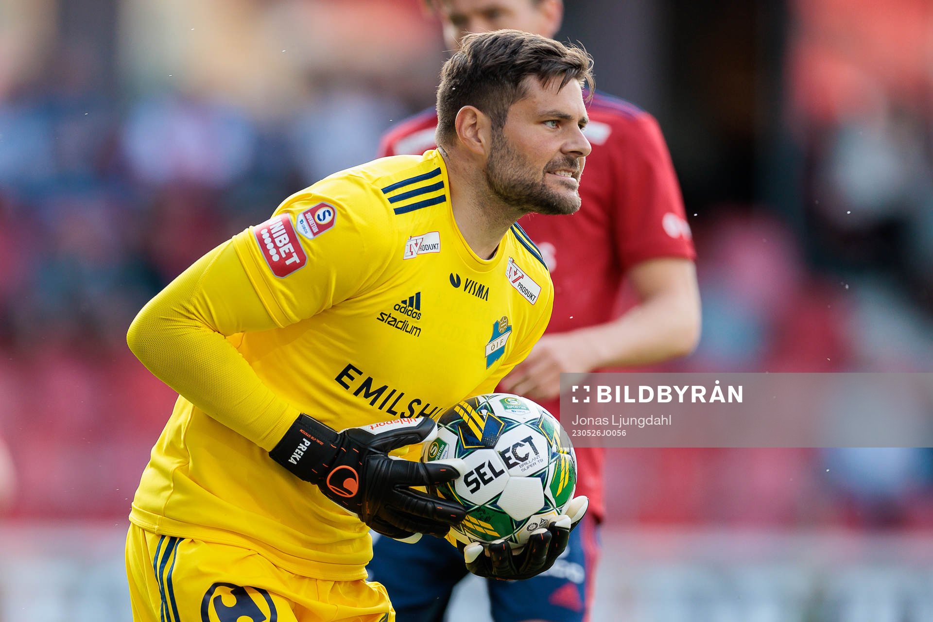 Östers målvakt Miloje Prekovic