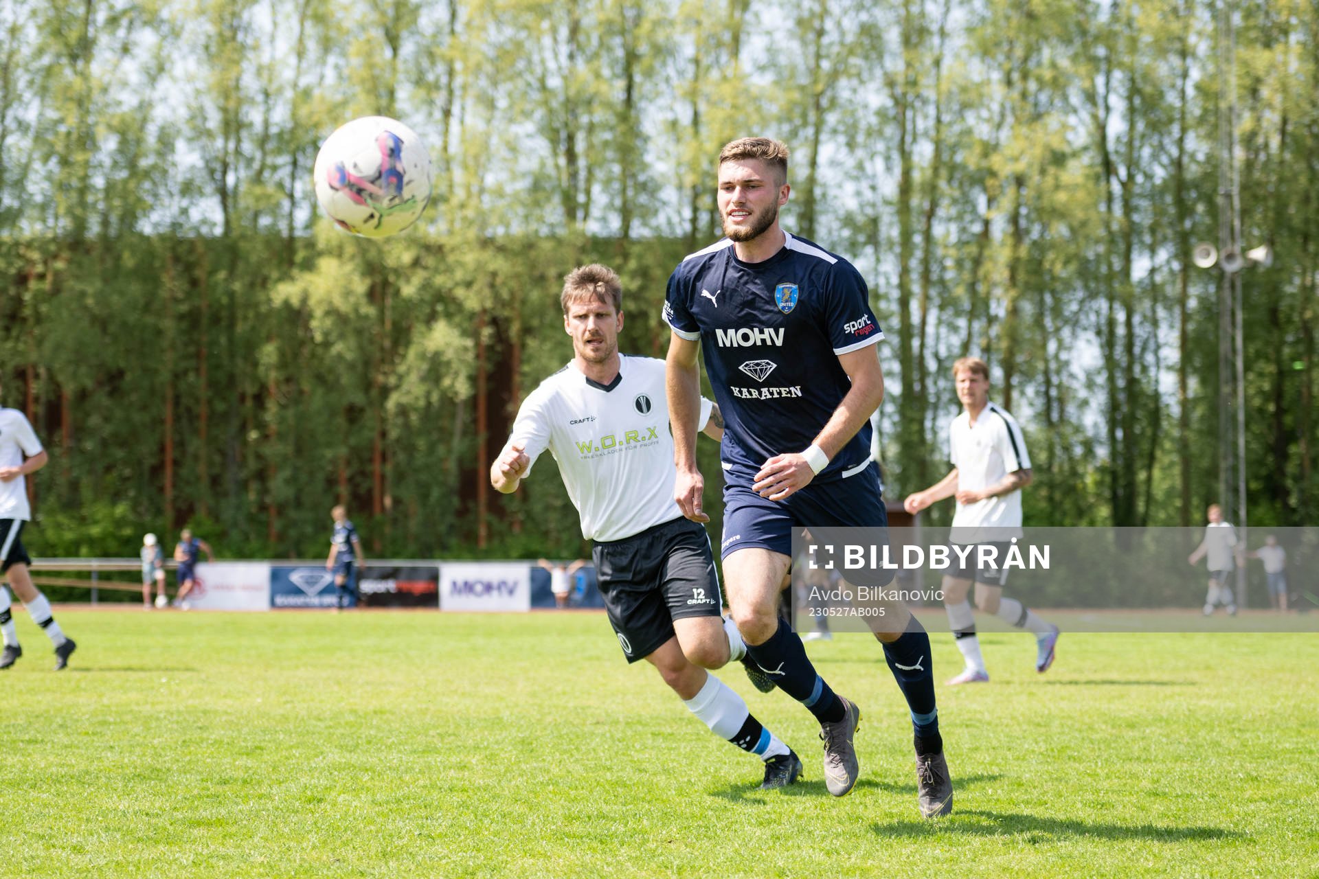 Staffanstorps Leotrim Fangu och Vellinge Erik Larsson