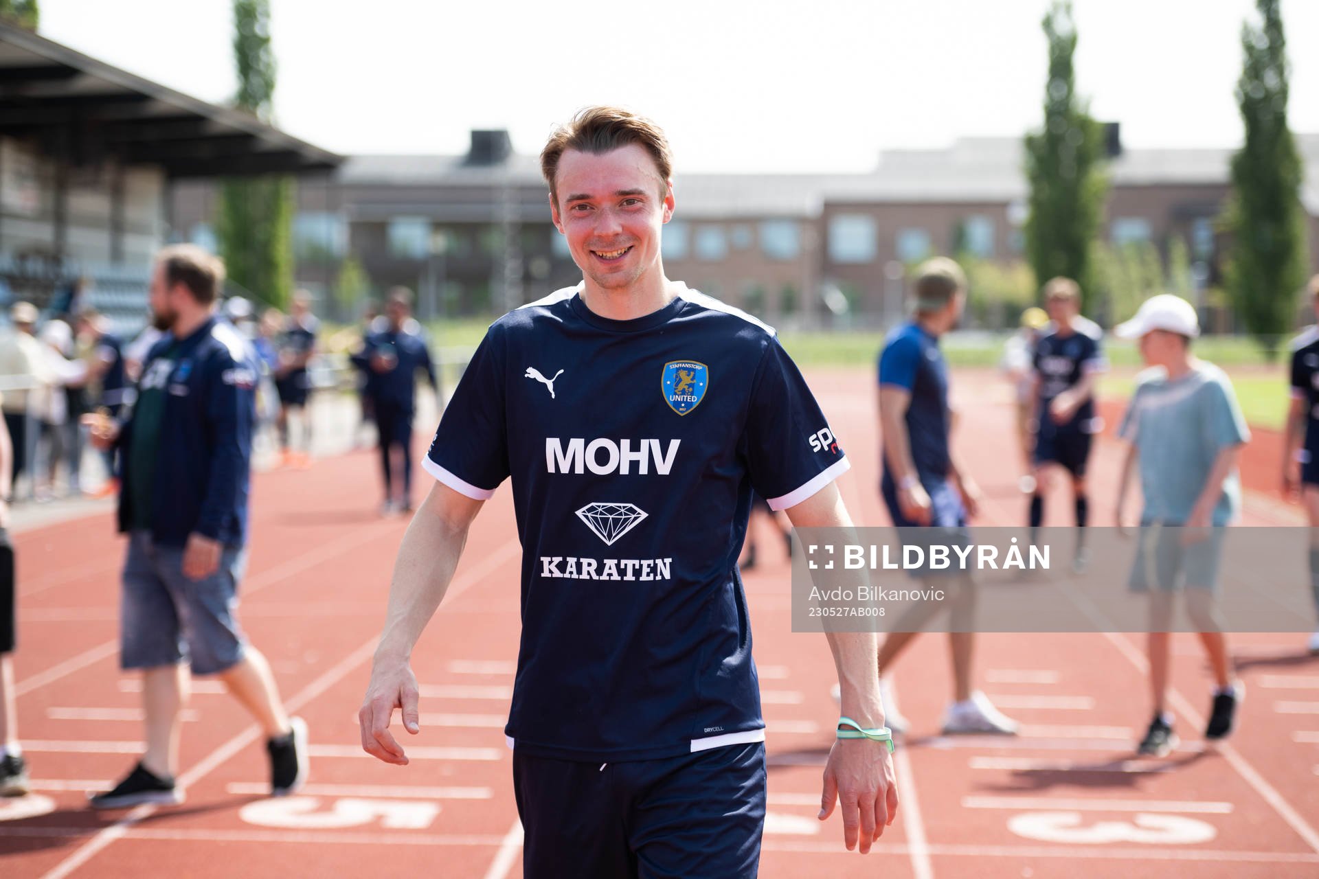 Staffanstorps Niklas Mårtensson jublar