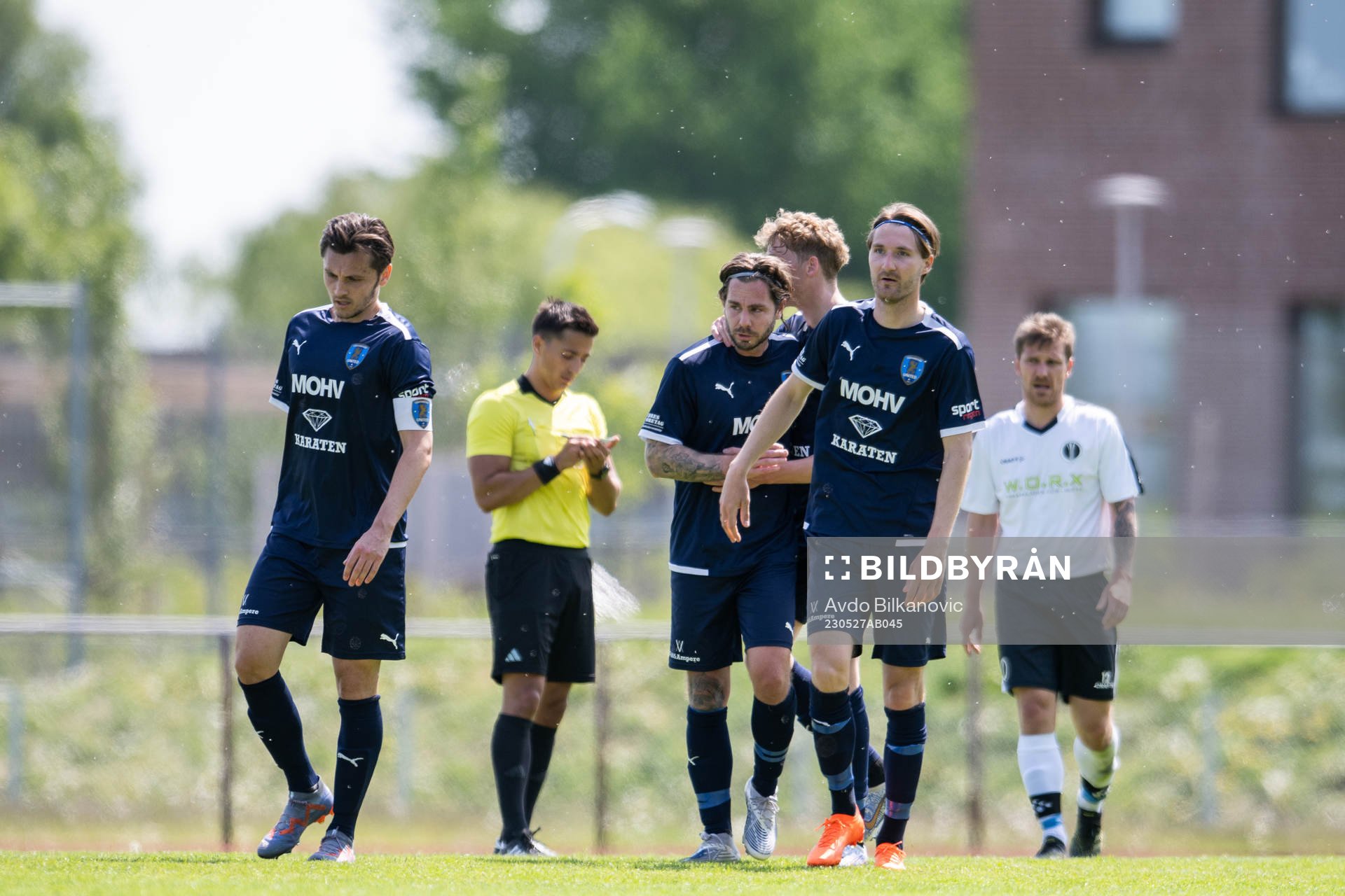 Staffanstorps Andreas Friis och Robin Fors jublar