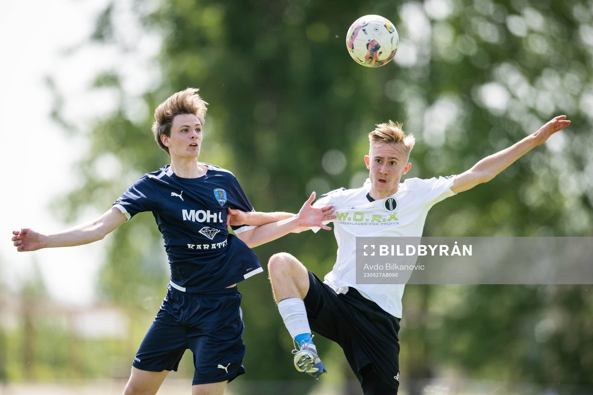 Staffanstorps Kasper Madsen och Vellinge Elias Petersson