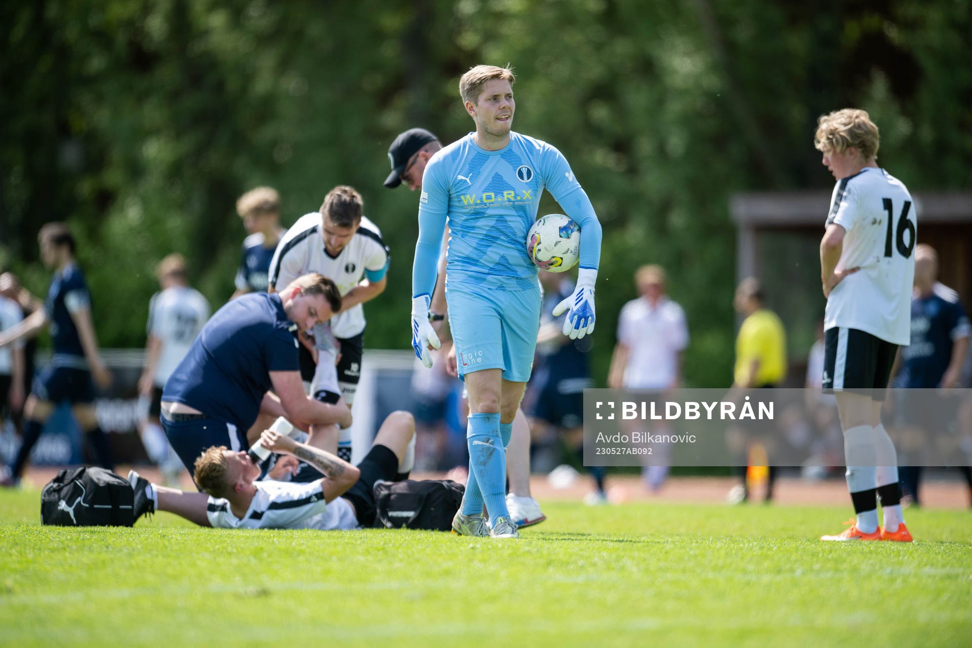 Vellinge målvakt Daniel Alm