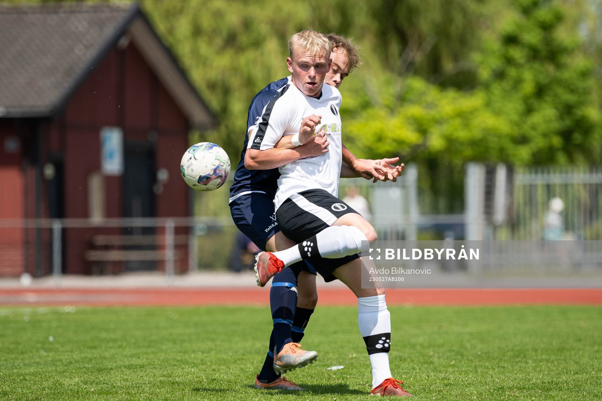 Staffanstorps Isak Greby och Vellinge Oscar Gustafsson