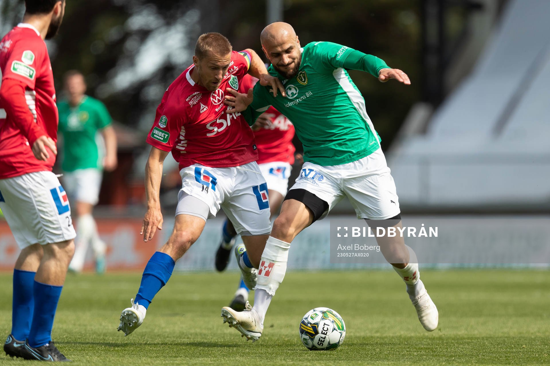Brages Jacob Stensson och Jönköpings Södras Pashang