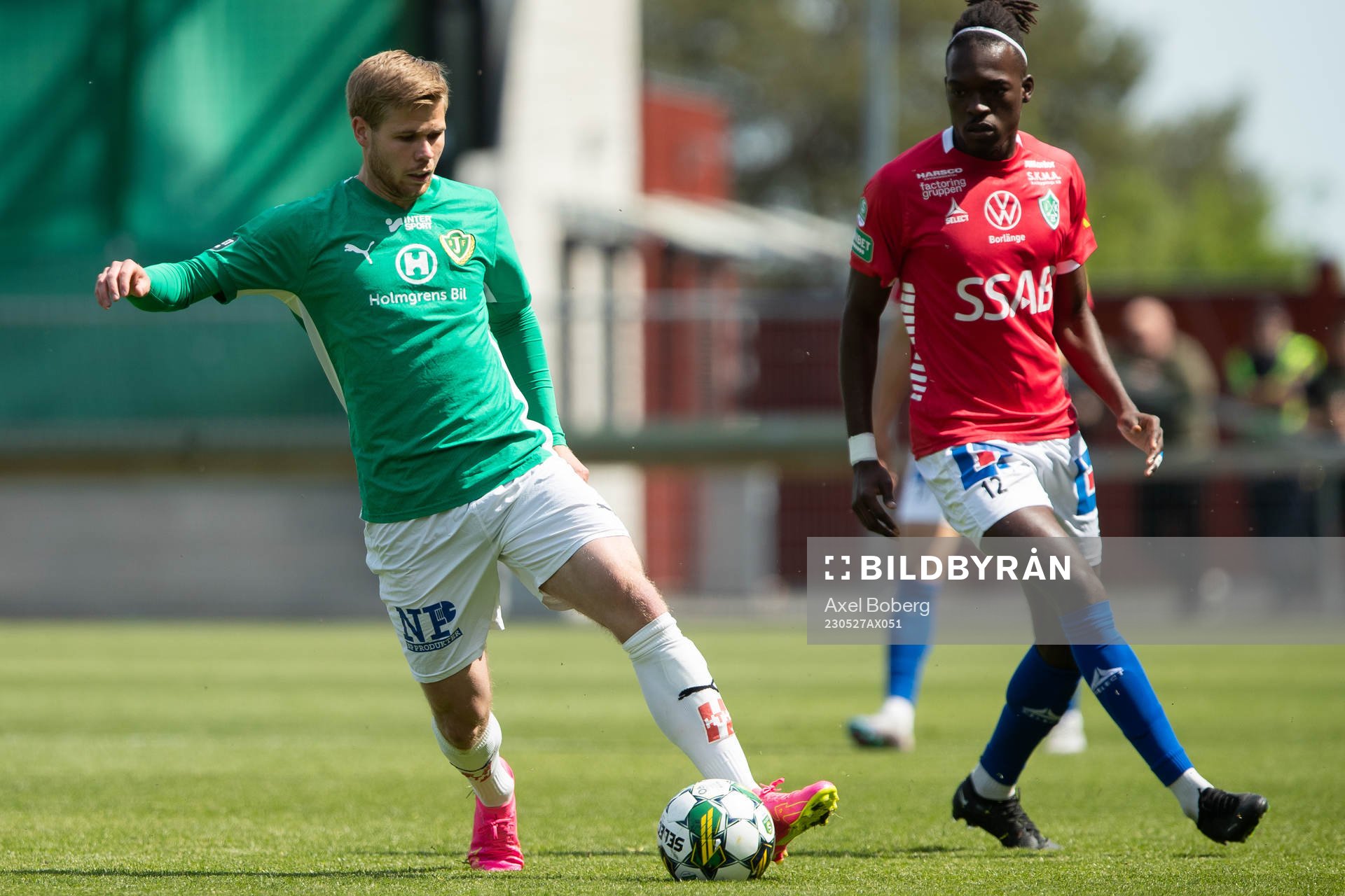 Jönköpings Södras Anton Thorsson och Brages Ieltsin