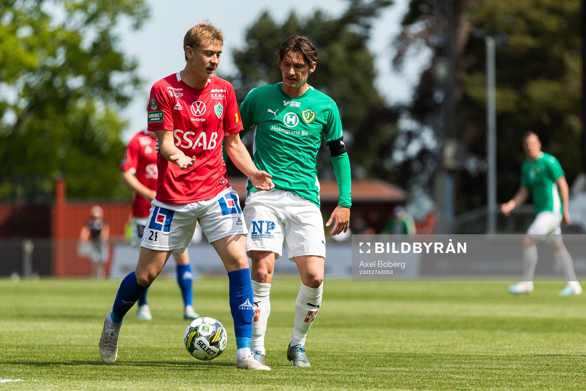 Brages Henry Sletsjøe och Jönköpings Södras Robin Book