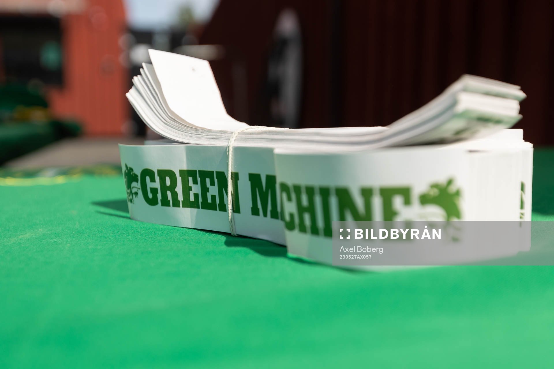 Supporterklubben Green Machines logotyp