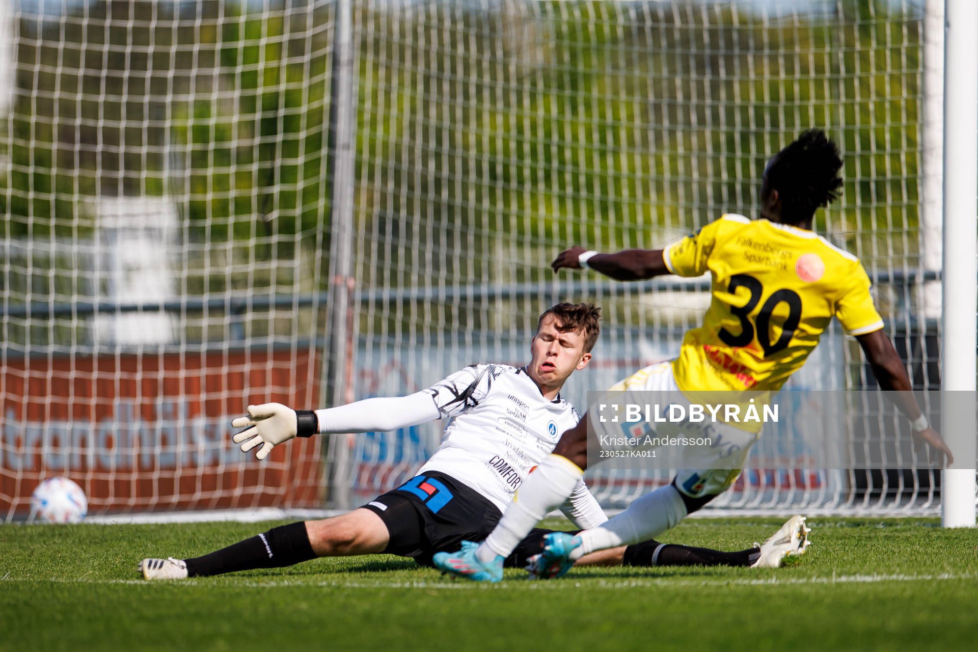 Åtvidabergs målvakt Hugo Claesson