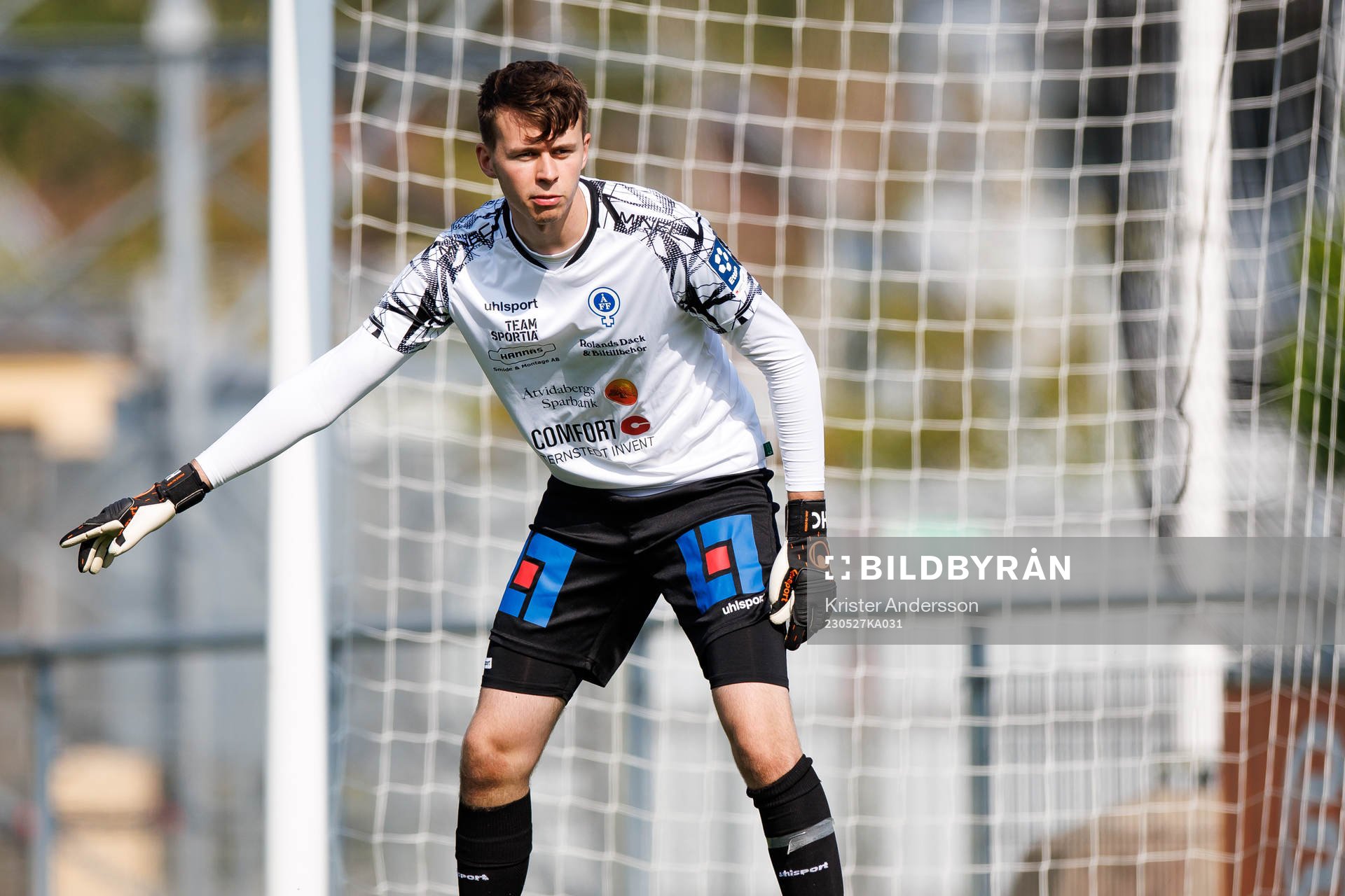 Åtvidabergs målvakt Hugo Claesson