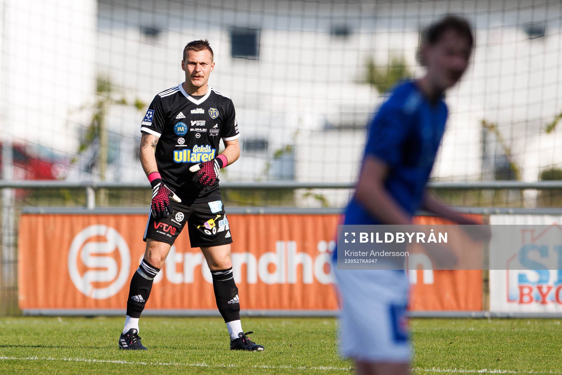 Falkenbergs målvakt Anton Andersson