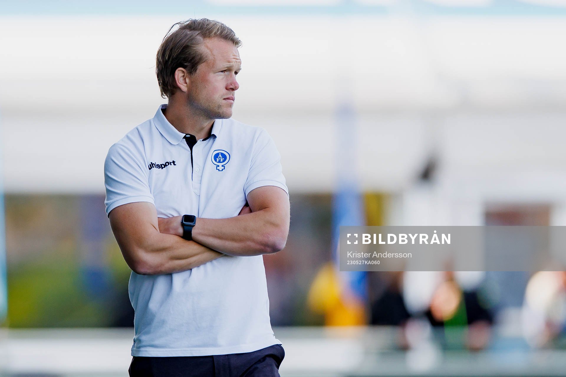 Åtvidabergs tränare Anders Bååth