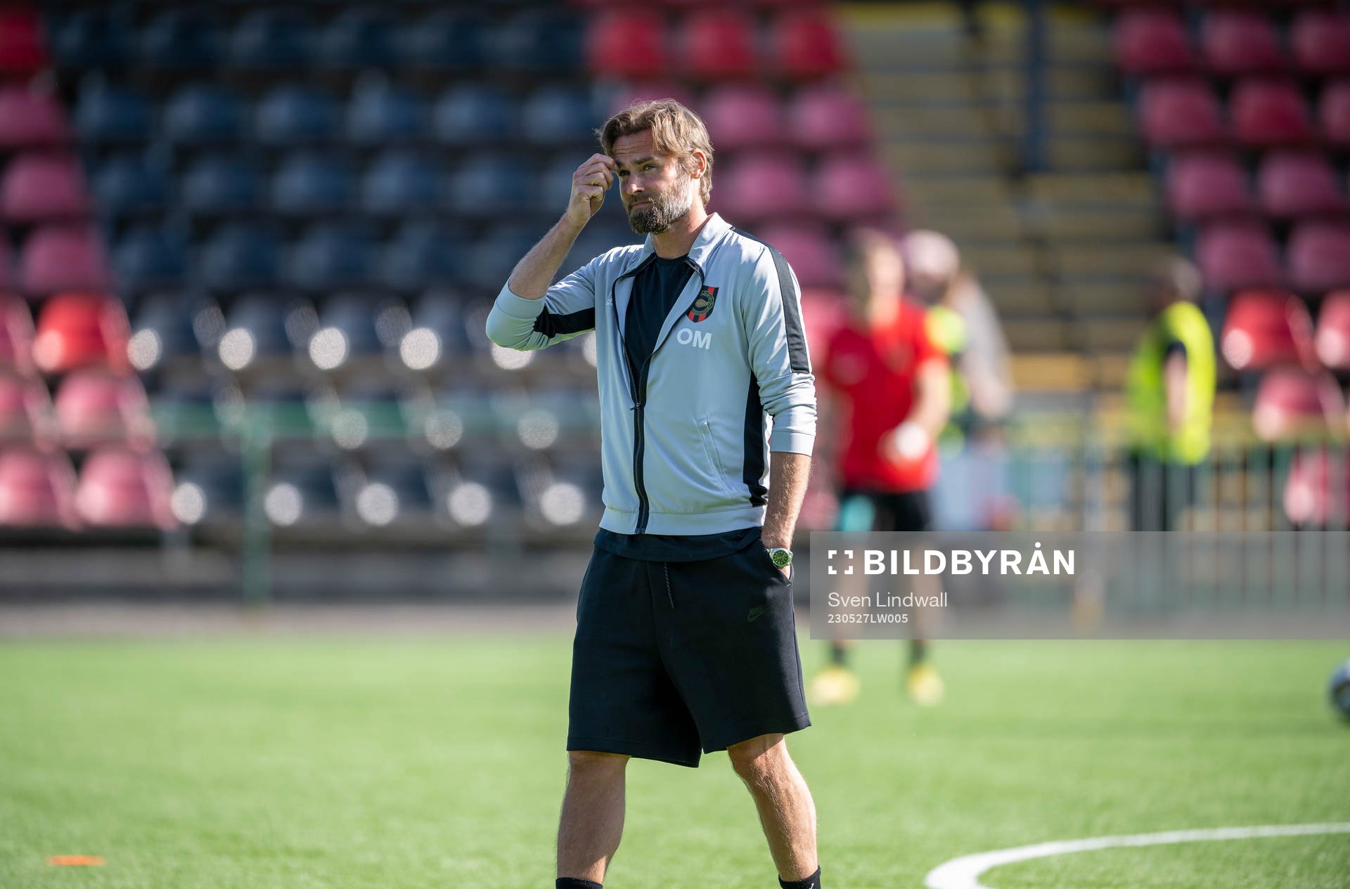 Brommapojkarnas tränare Olof Mellberg