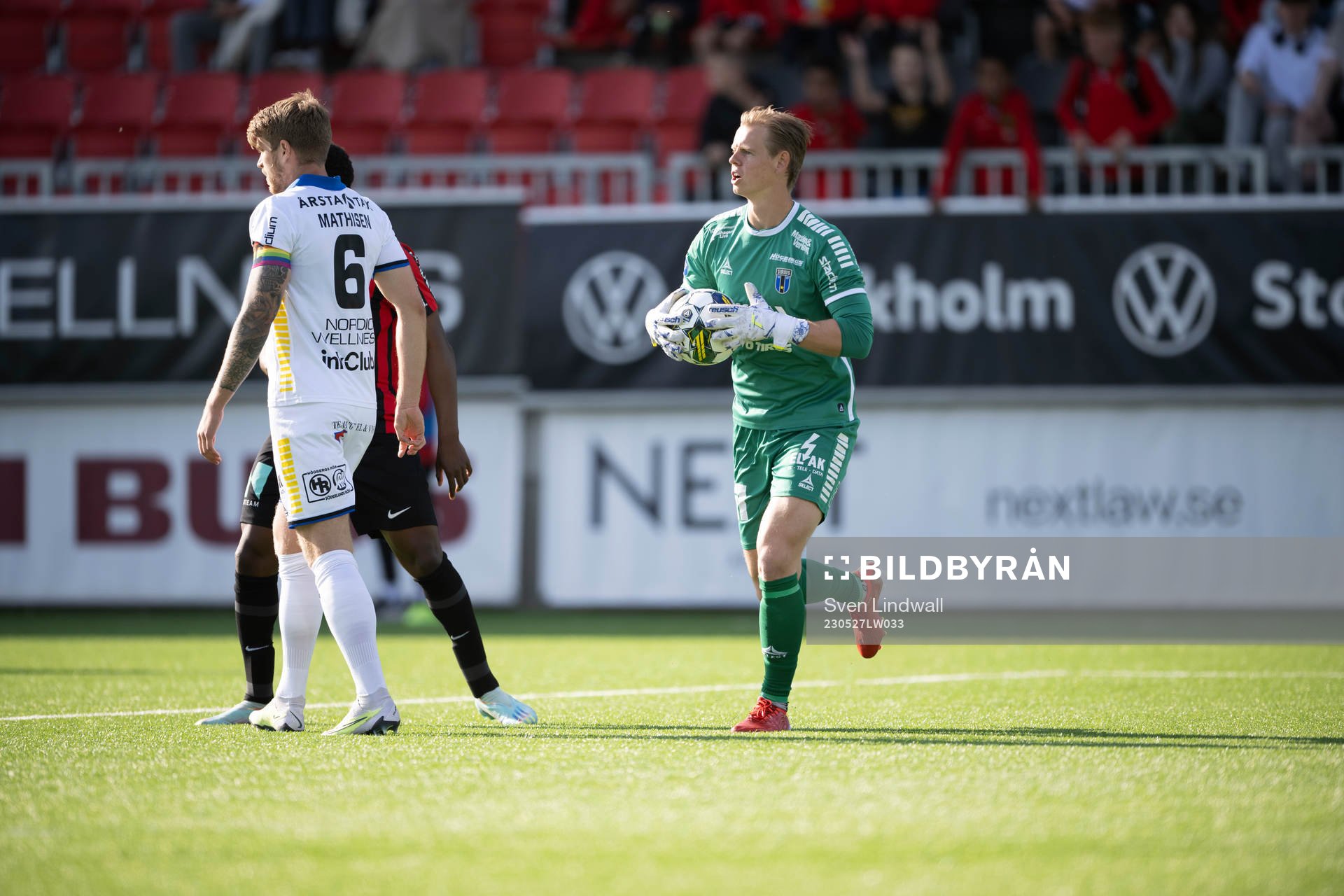 Sirius målvakt Jakob Tånnander