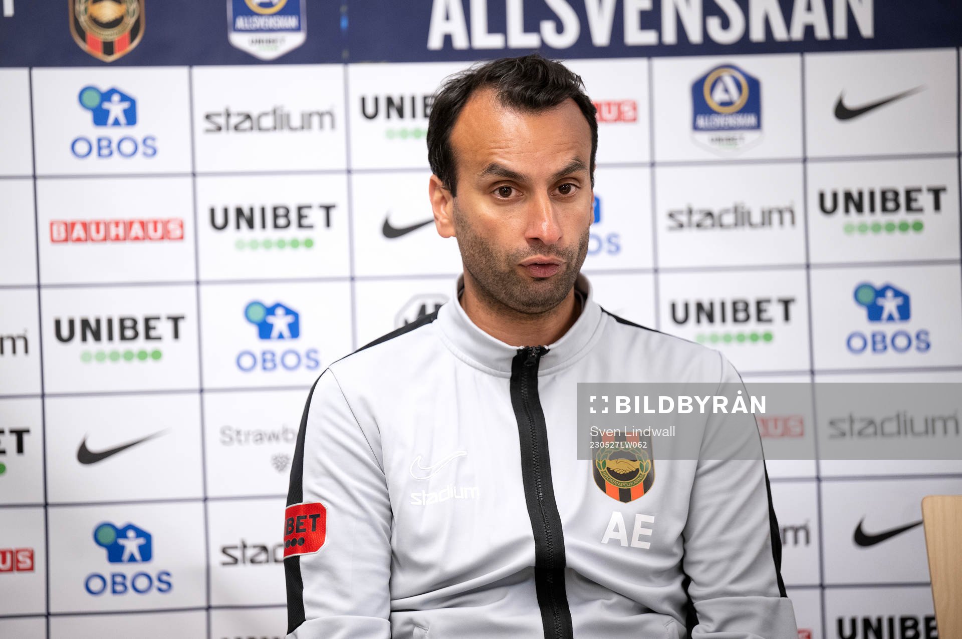 Brommapojkarnas assisterande tränare Andreas Engelmark