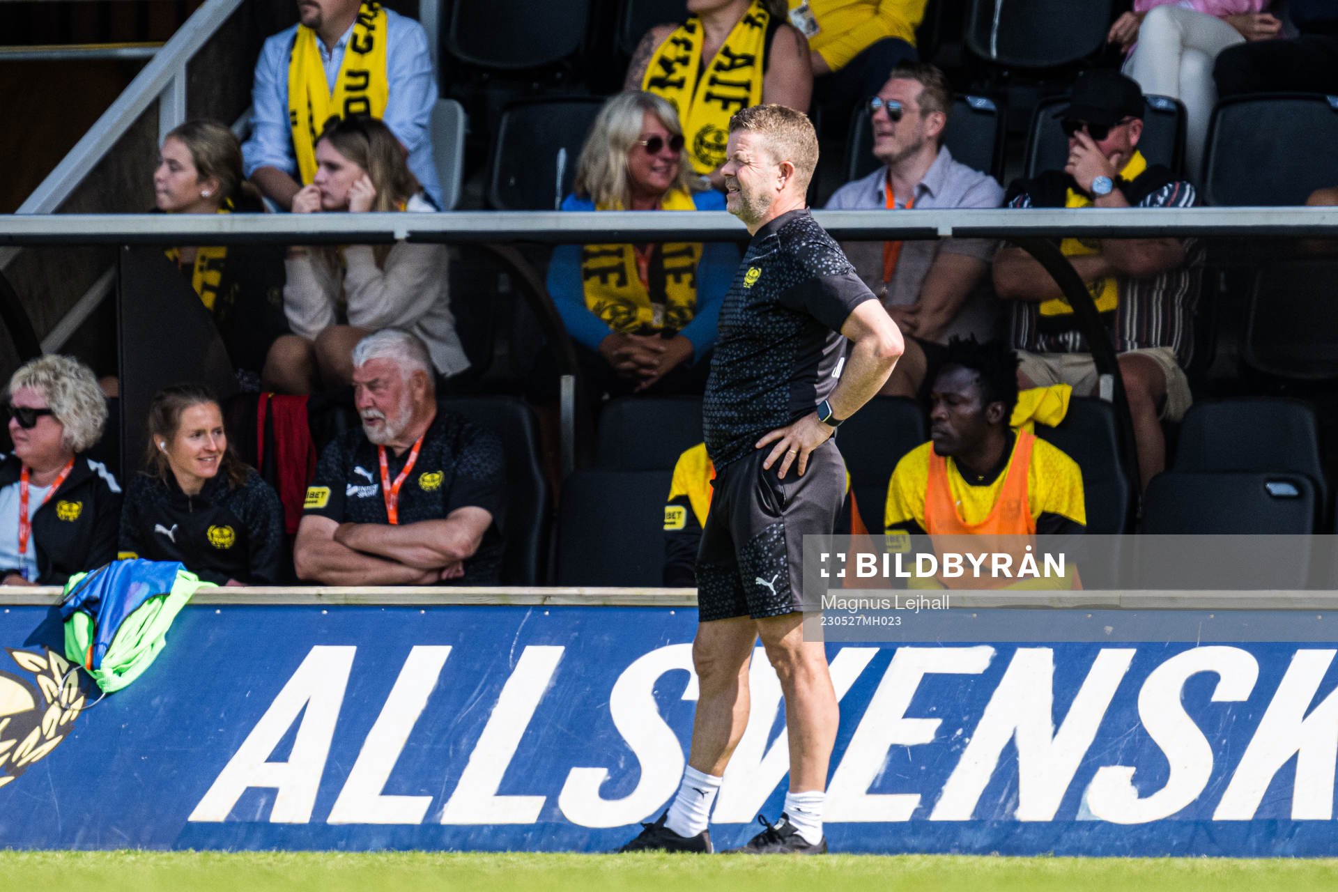 Mjällbys tränare Anders Torstensson