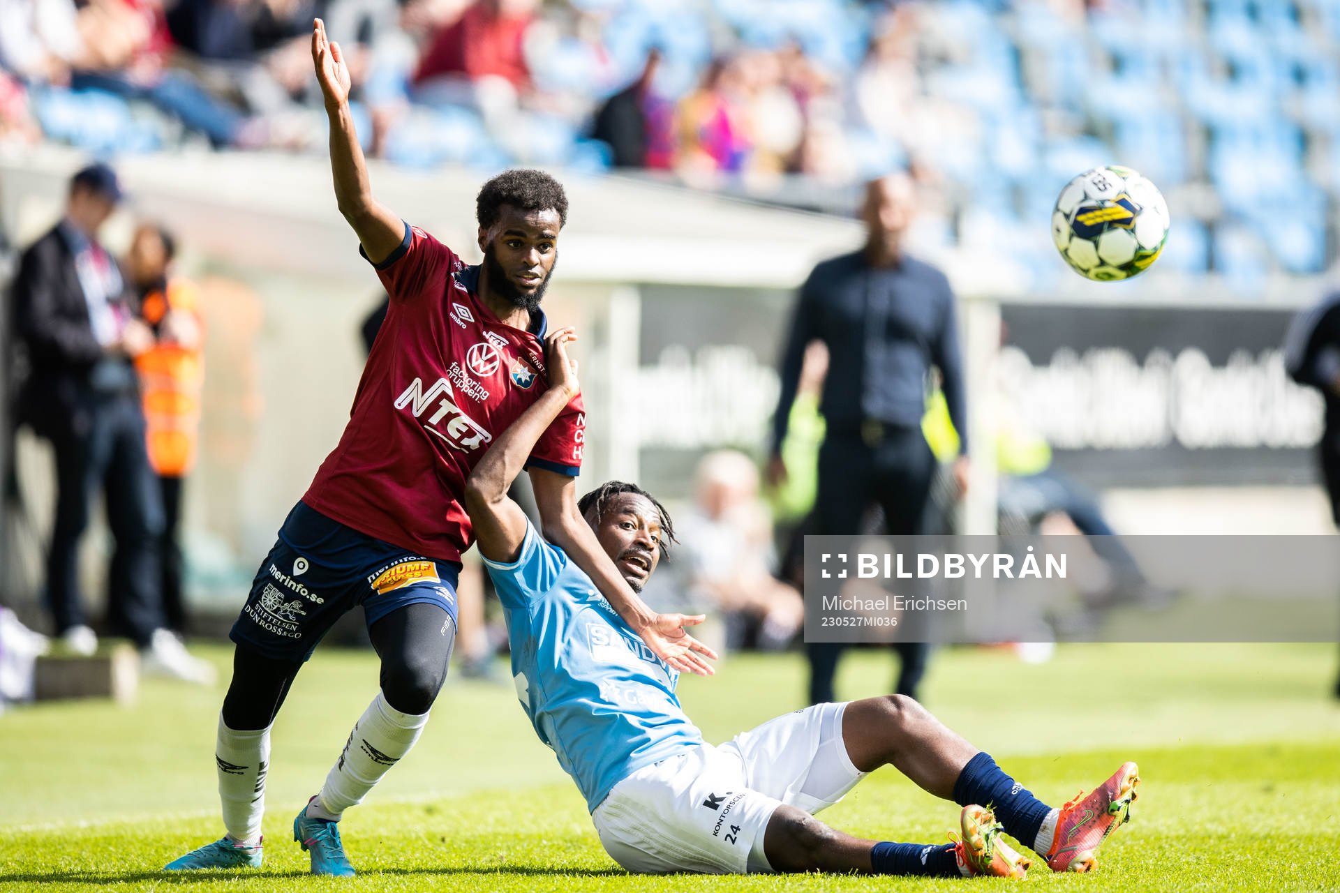 Örgrytes Mubaarak Nuh och Gefles York Rafael