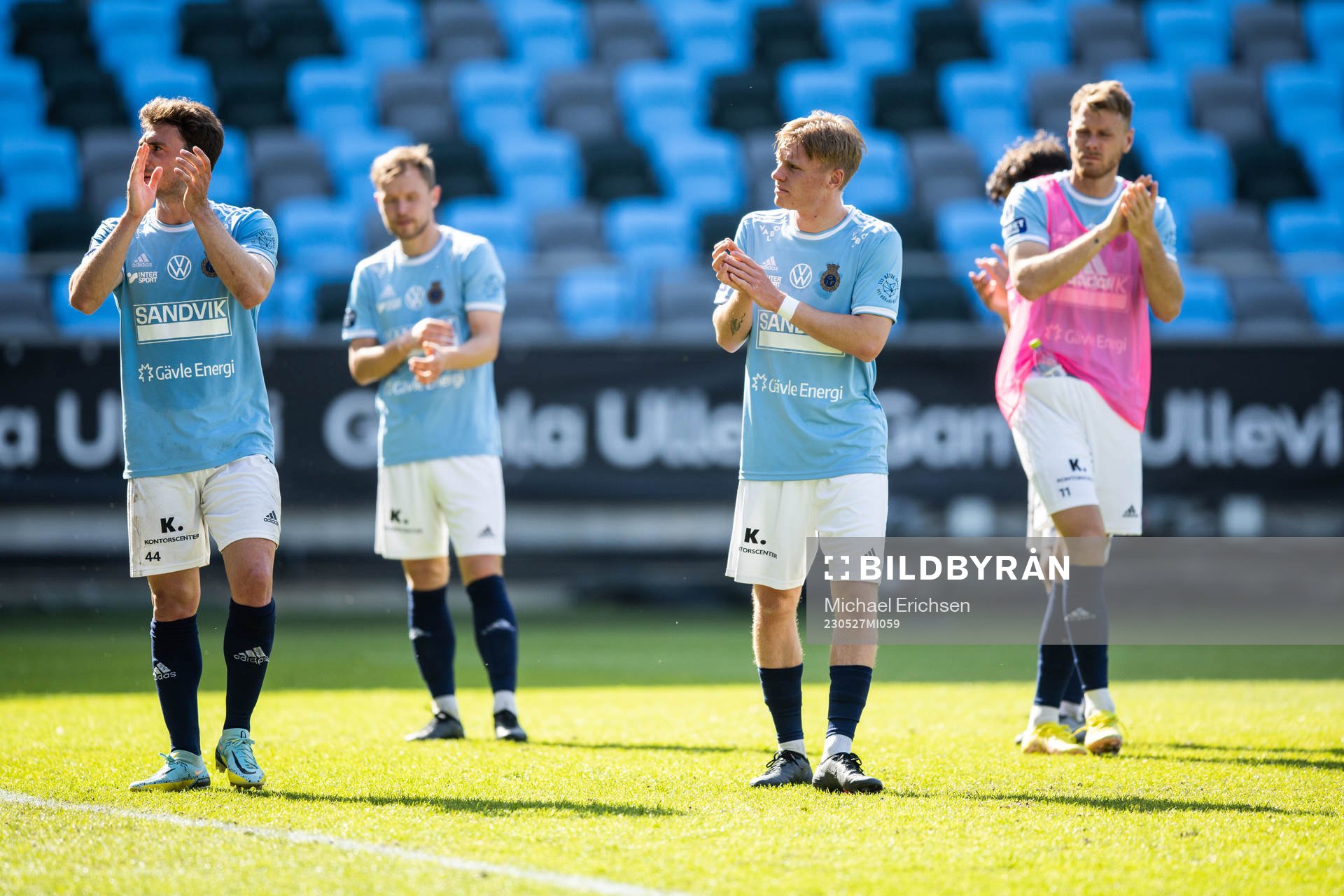 Gefles spelare deppar