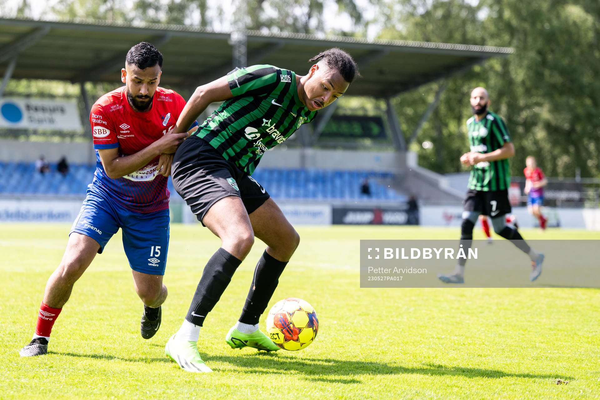 Höganäs Abdullah Al-Wahilat och Högaborgs Adam Touray