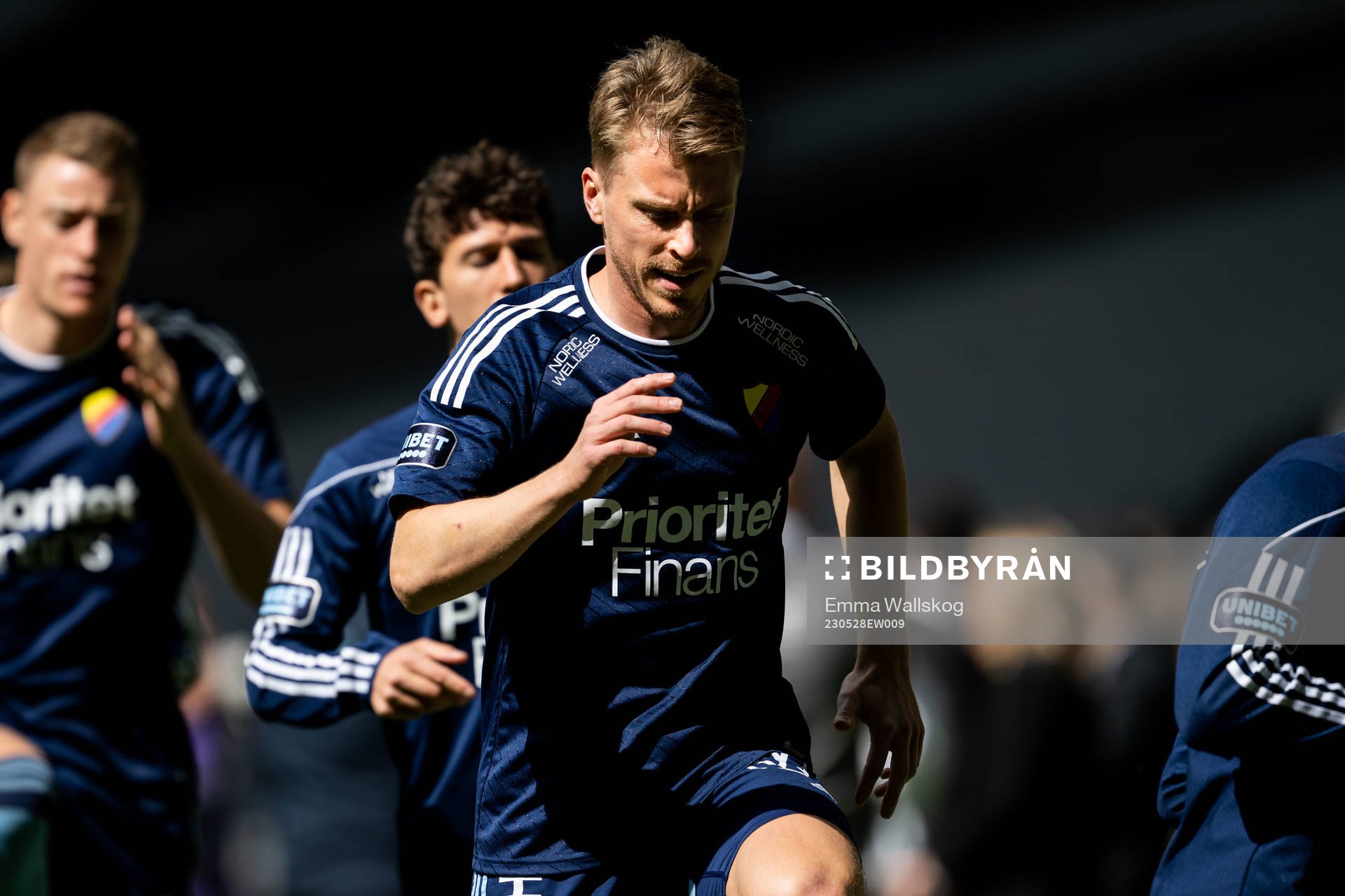 Djurgårdens Rasmus Schuller fotbollsmatchen i Allsvenskan