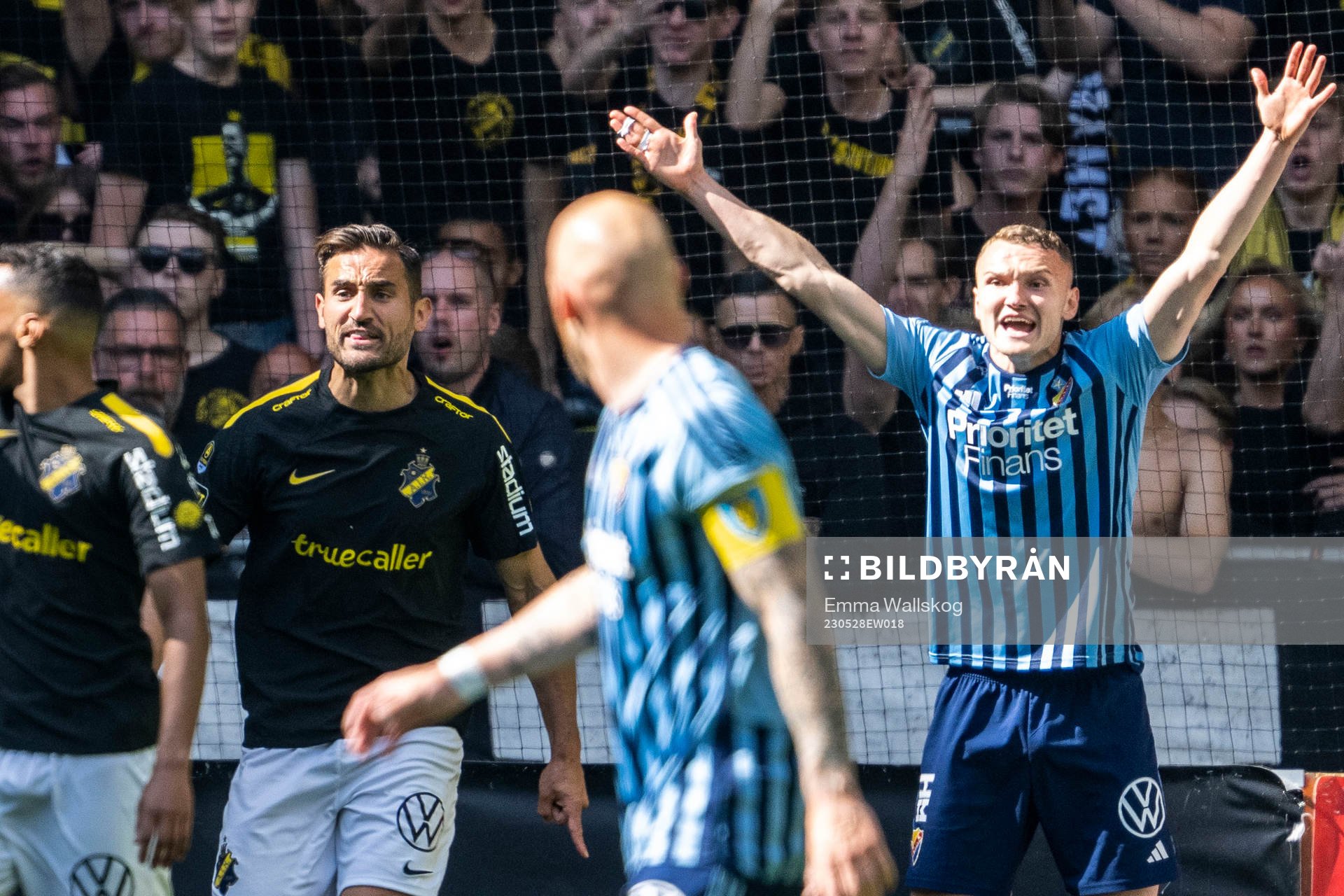 AIKs Sotirios Papagiannopoulos och Djurgårdens Piotr