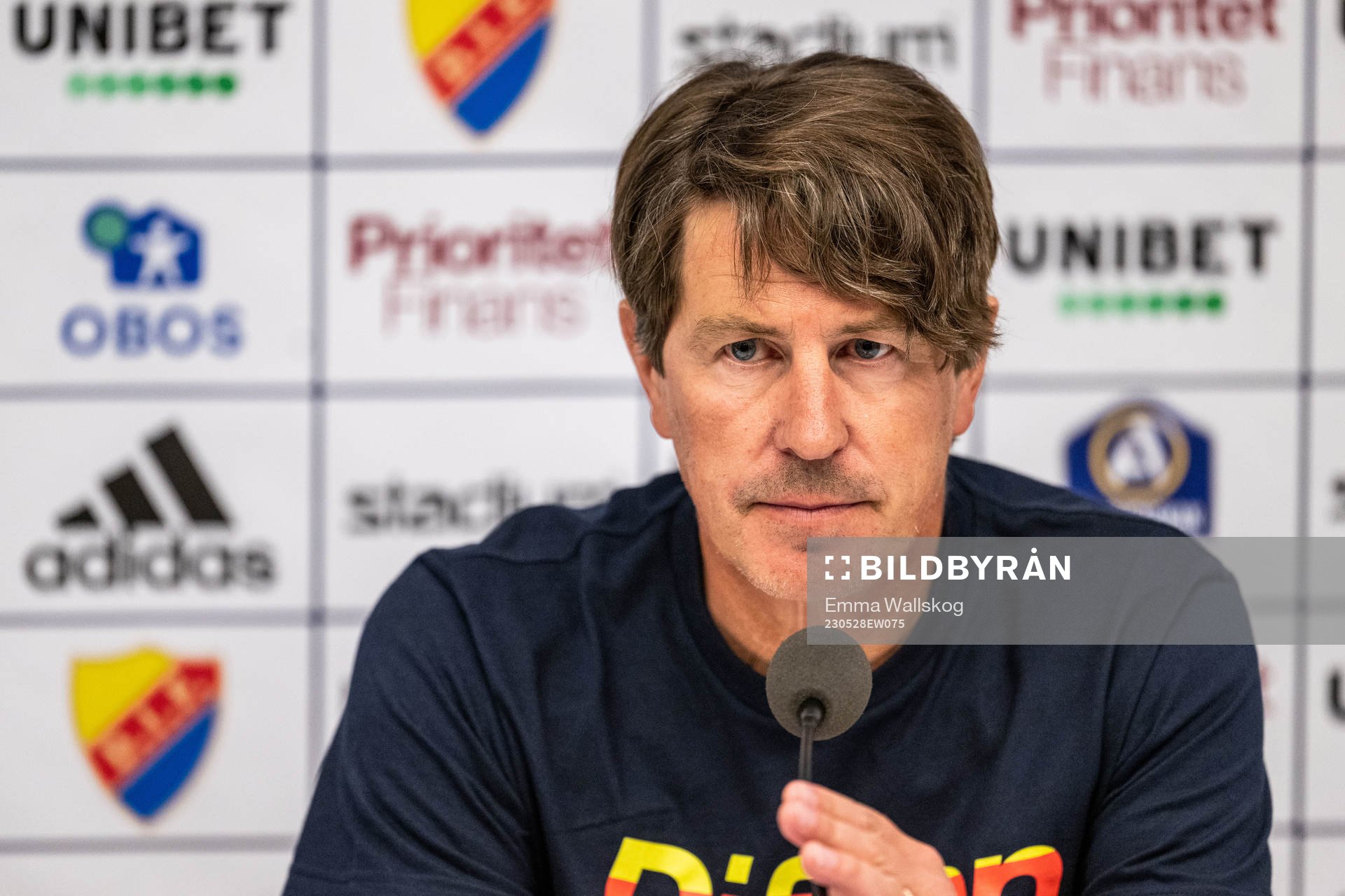 Djurgårdens tränare Thomas Lagerlöf