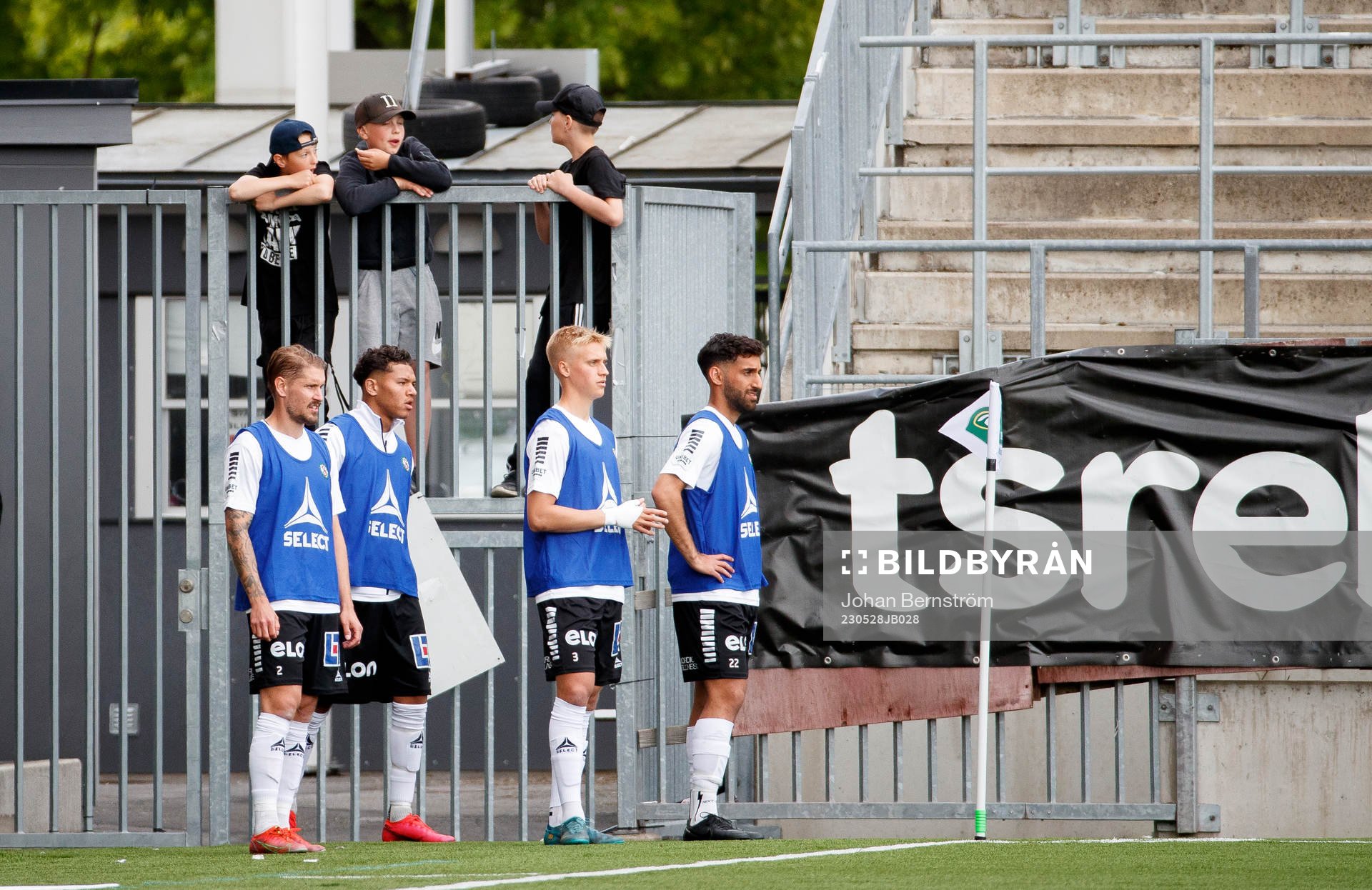 Örebros Daniel Björnquist, Malik Mokédé, Ludvig