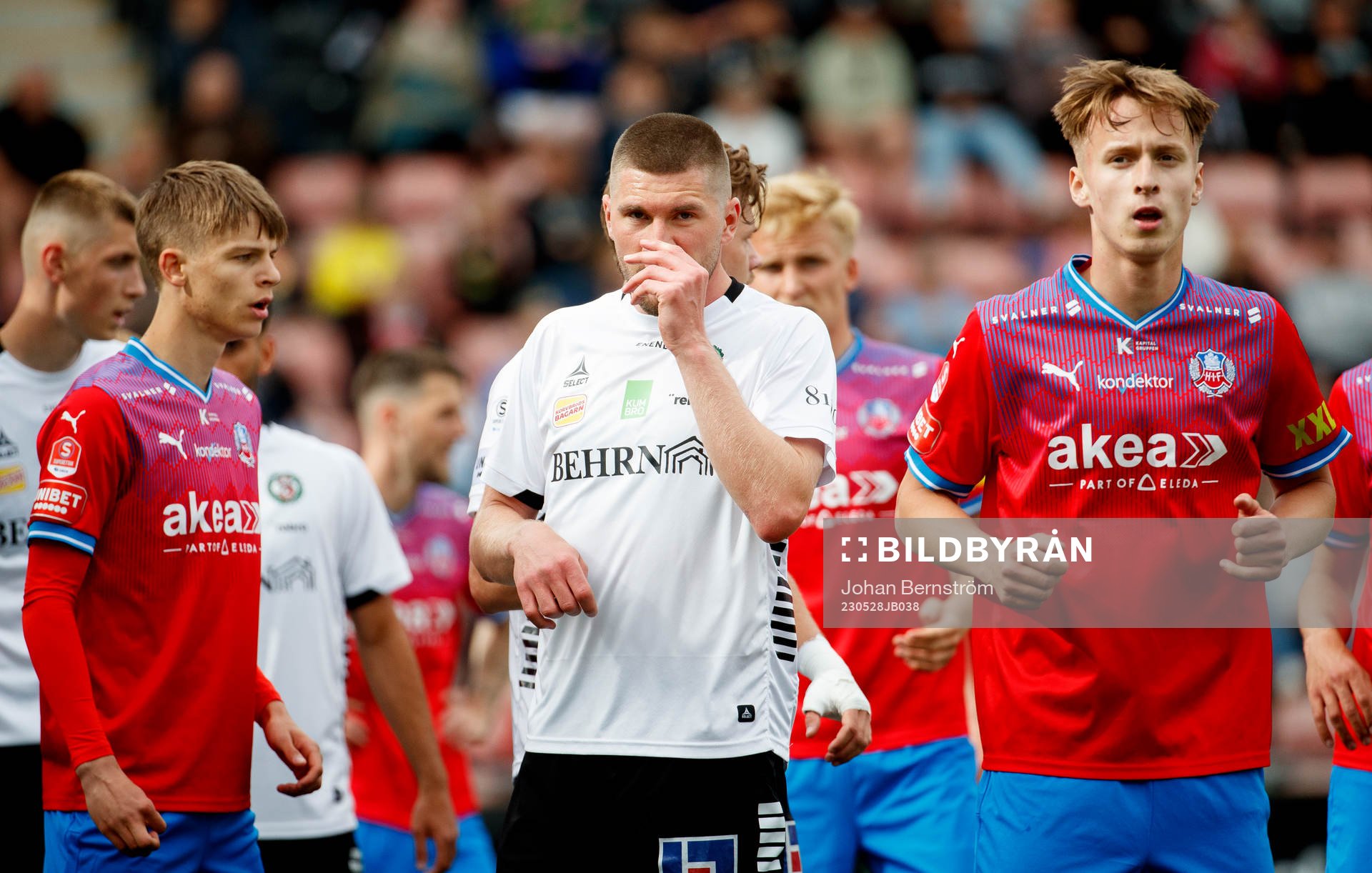 Hörna på slutet med Örebros Axel Oskar Andrésson och