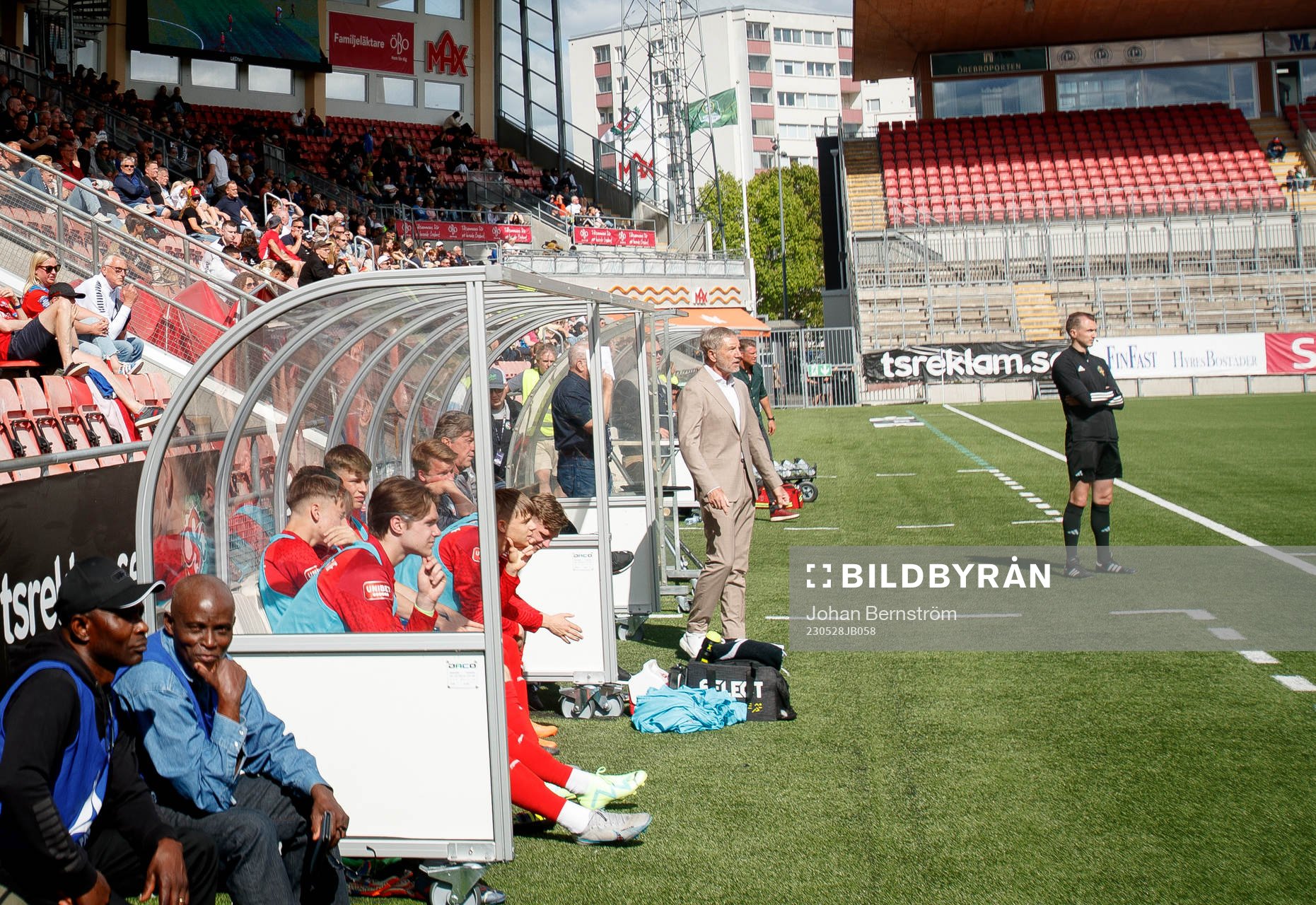 Helsingborgs tränare Stuart Baxter
