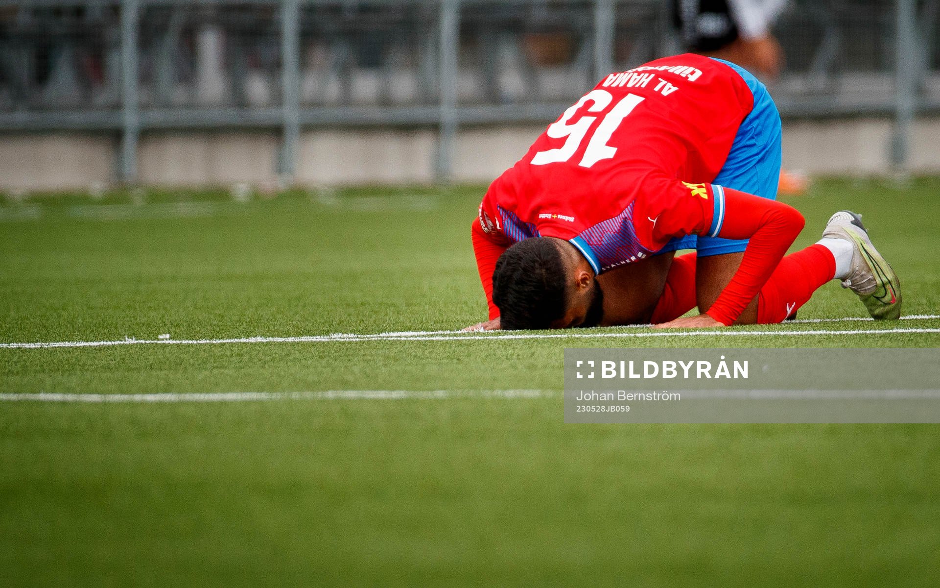 Helsingborgs Amin Al-Hamawi jublar