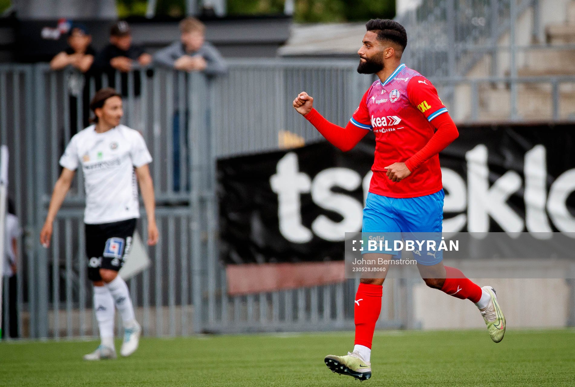Helsingborgs Amin Al-Hamawi jublar