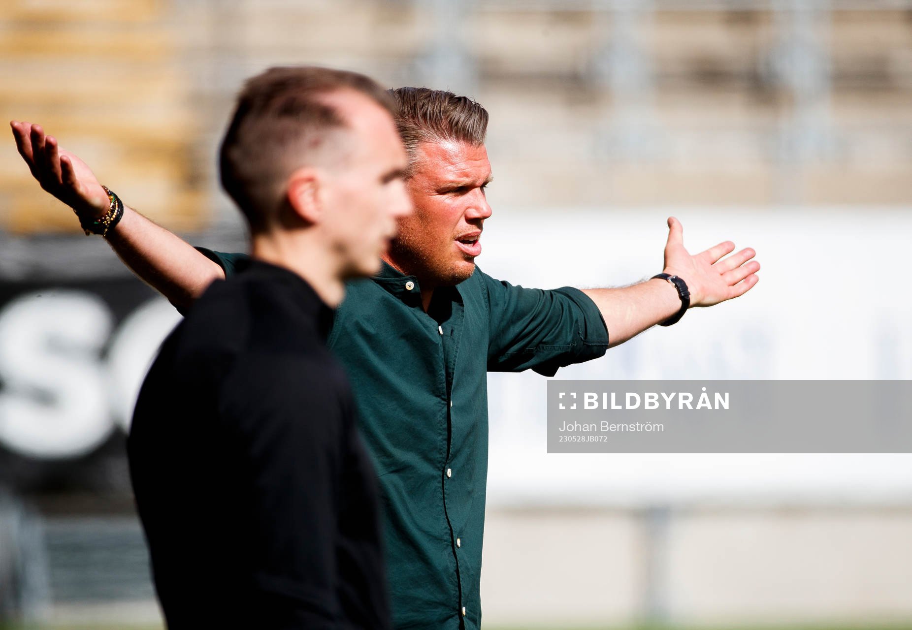 Örebros huvudtränare Christian Järdler reagerar
