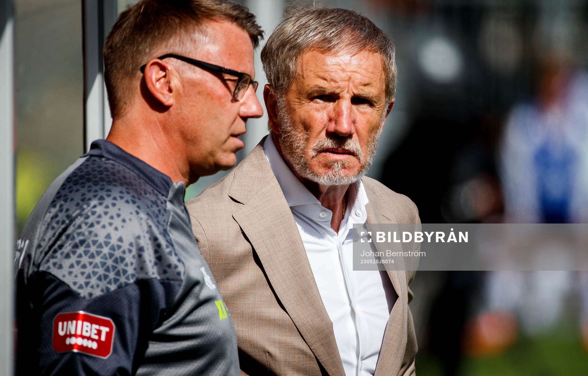 Helsingborgs tränare Stuart Baxter