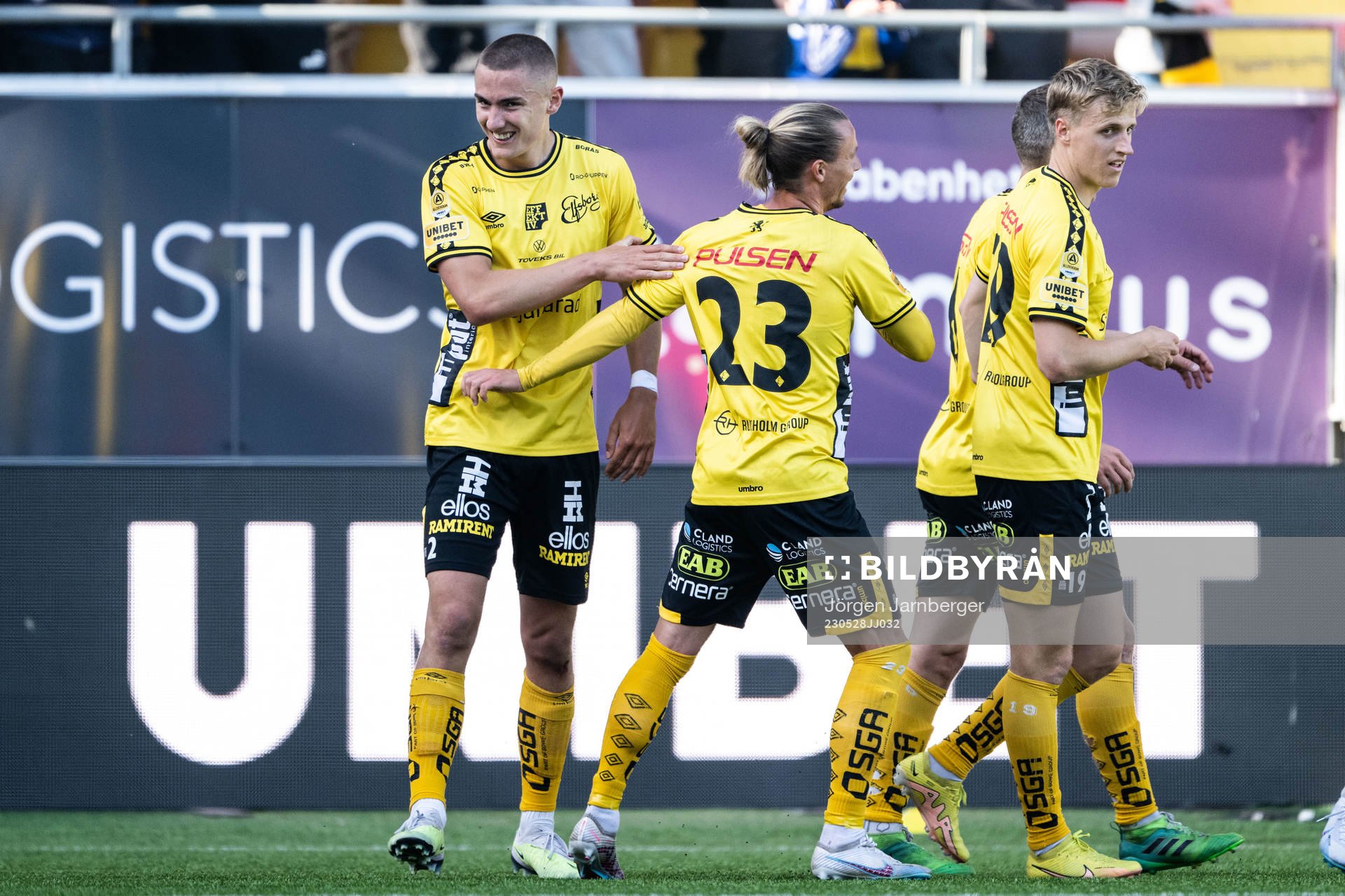 Elfsborgs Gustaf Lagerbielke jublar